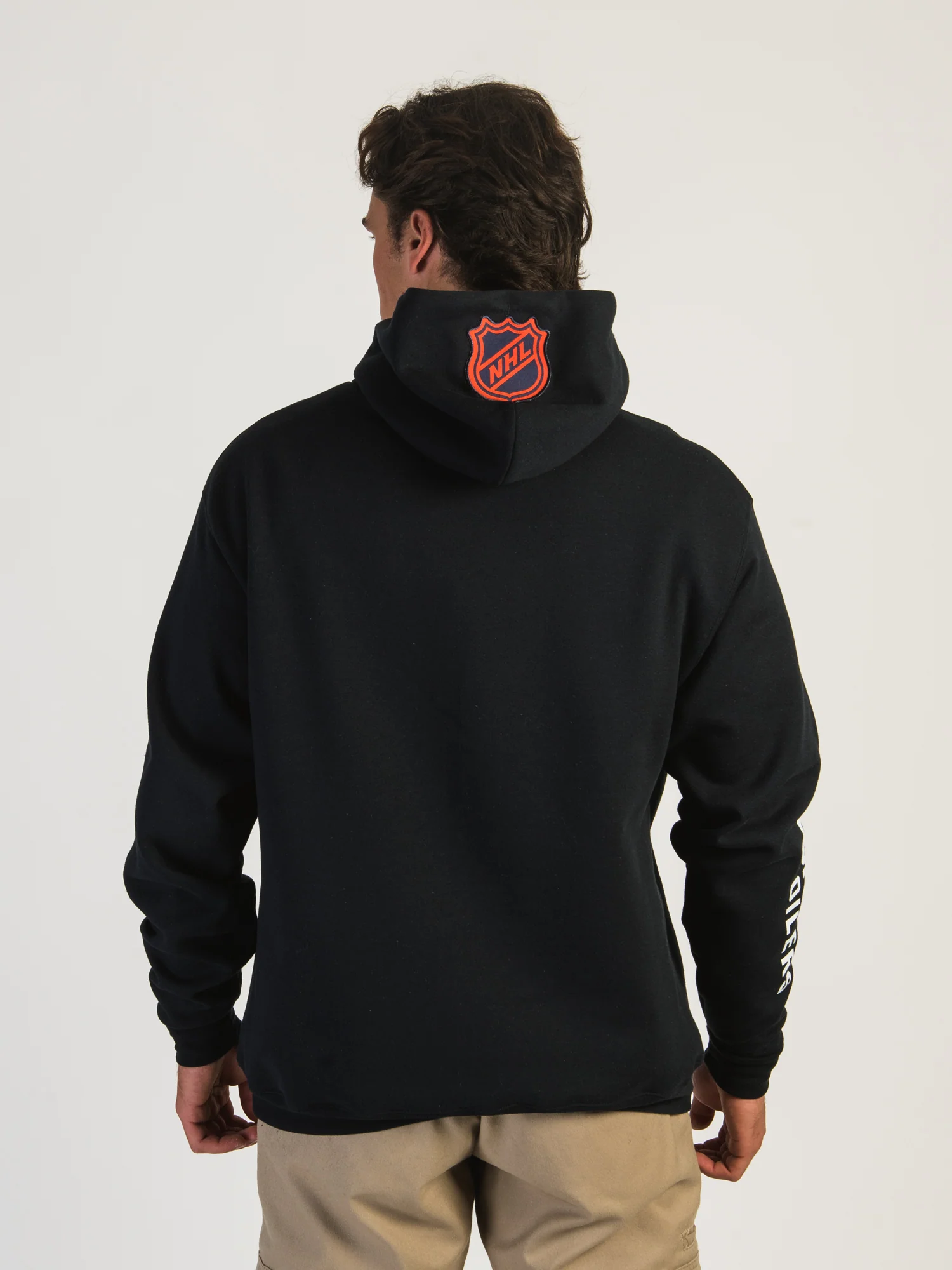 NMCHAMPION NHL EDMONTON OILERS CENTER ICE PULL OVER HOODIE