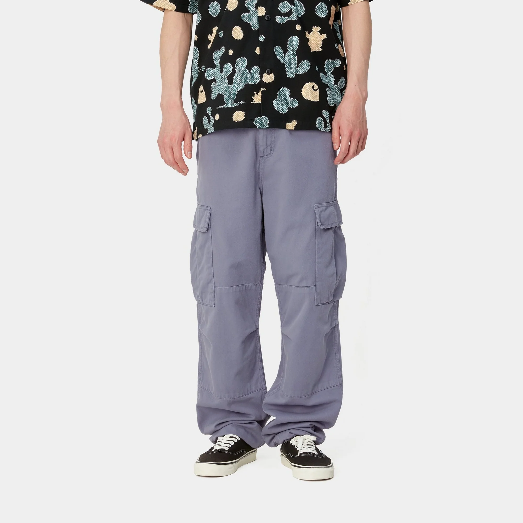 NMRegular Cargo Pant - Garment Dyed Twill | Bay Blue