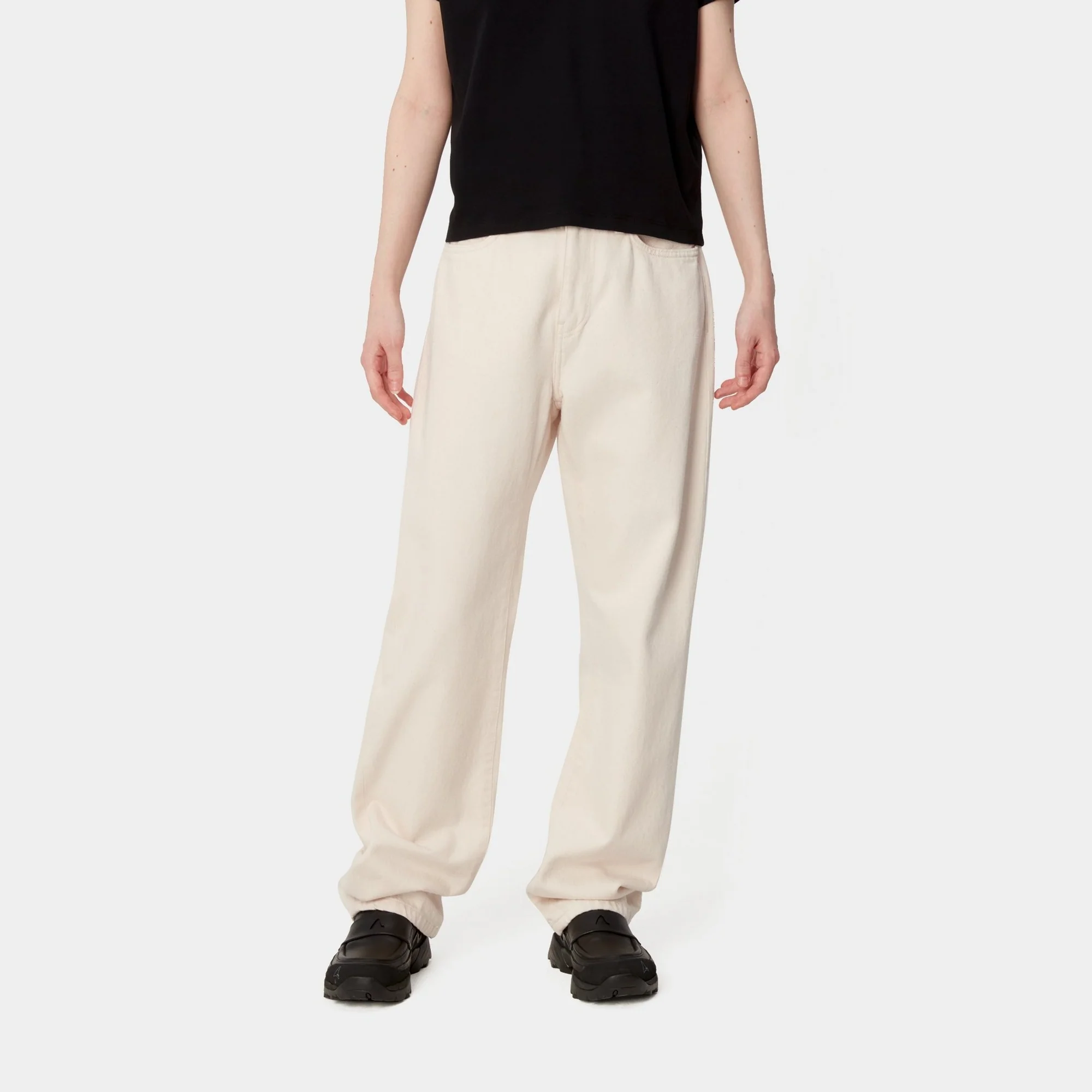 NMNoxon Pant - Twill | Natural (stone wahsed)