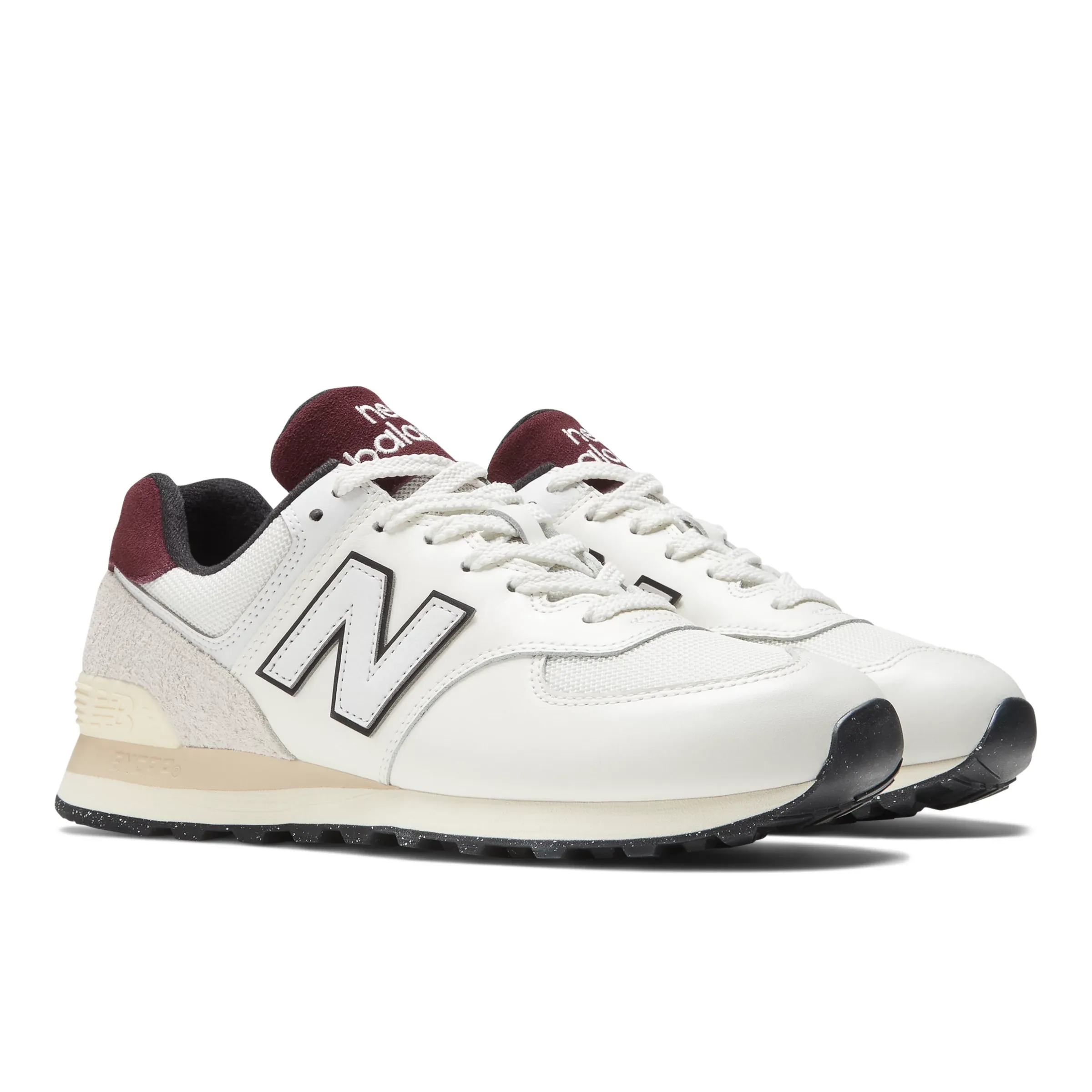 NM574 - White with Burgundy