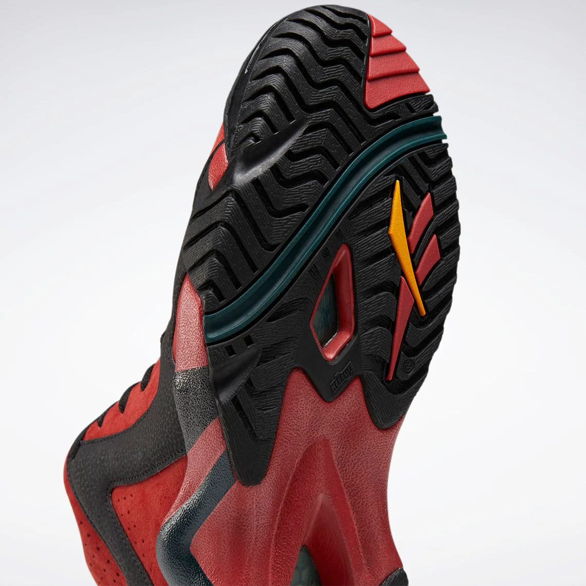 NMReebok Men's Kamikaze II OG Alternate Imprints Shoes - Red / Black