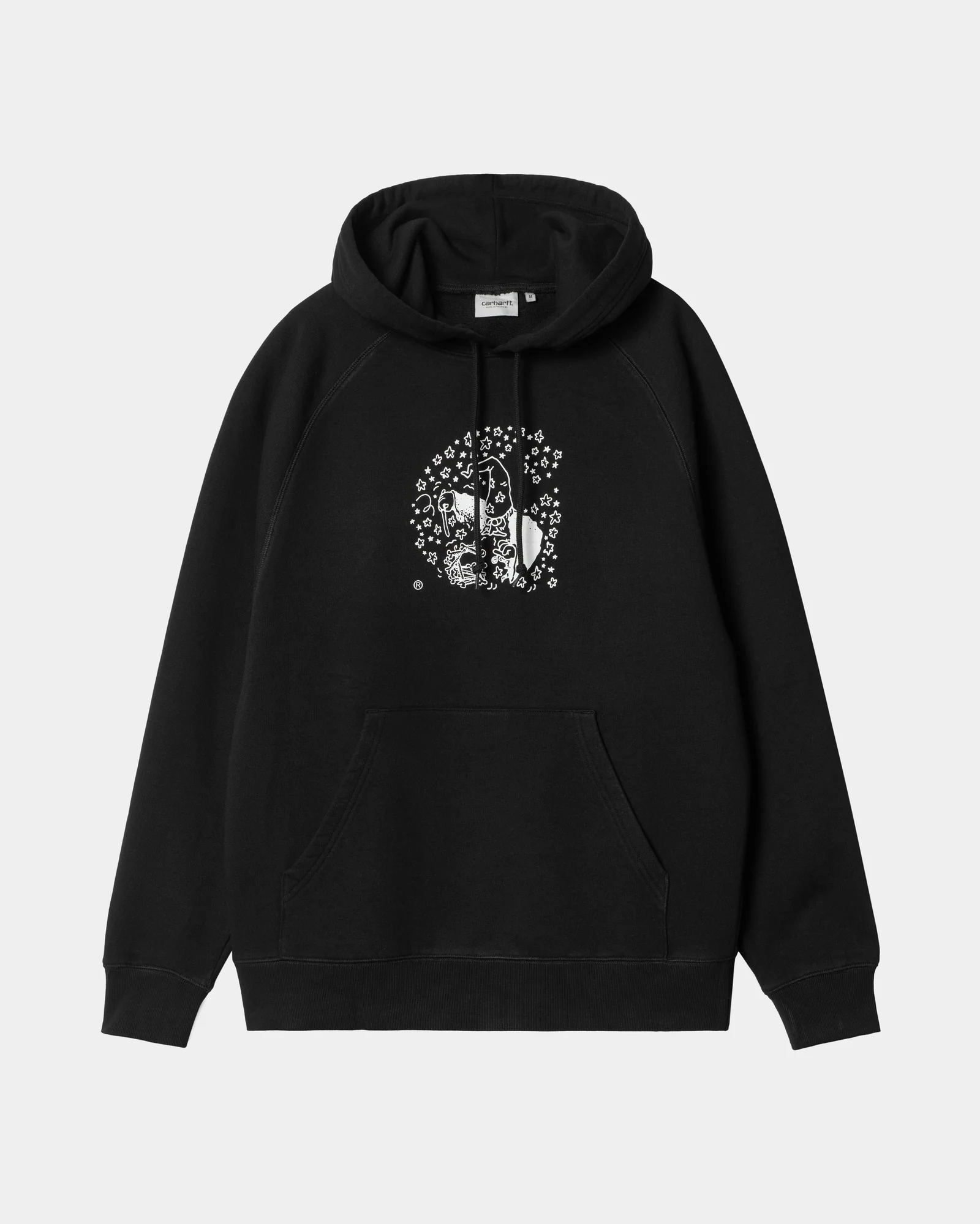 NMHooded Hocus Pocus Sweatshirt | Black / White