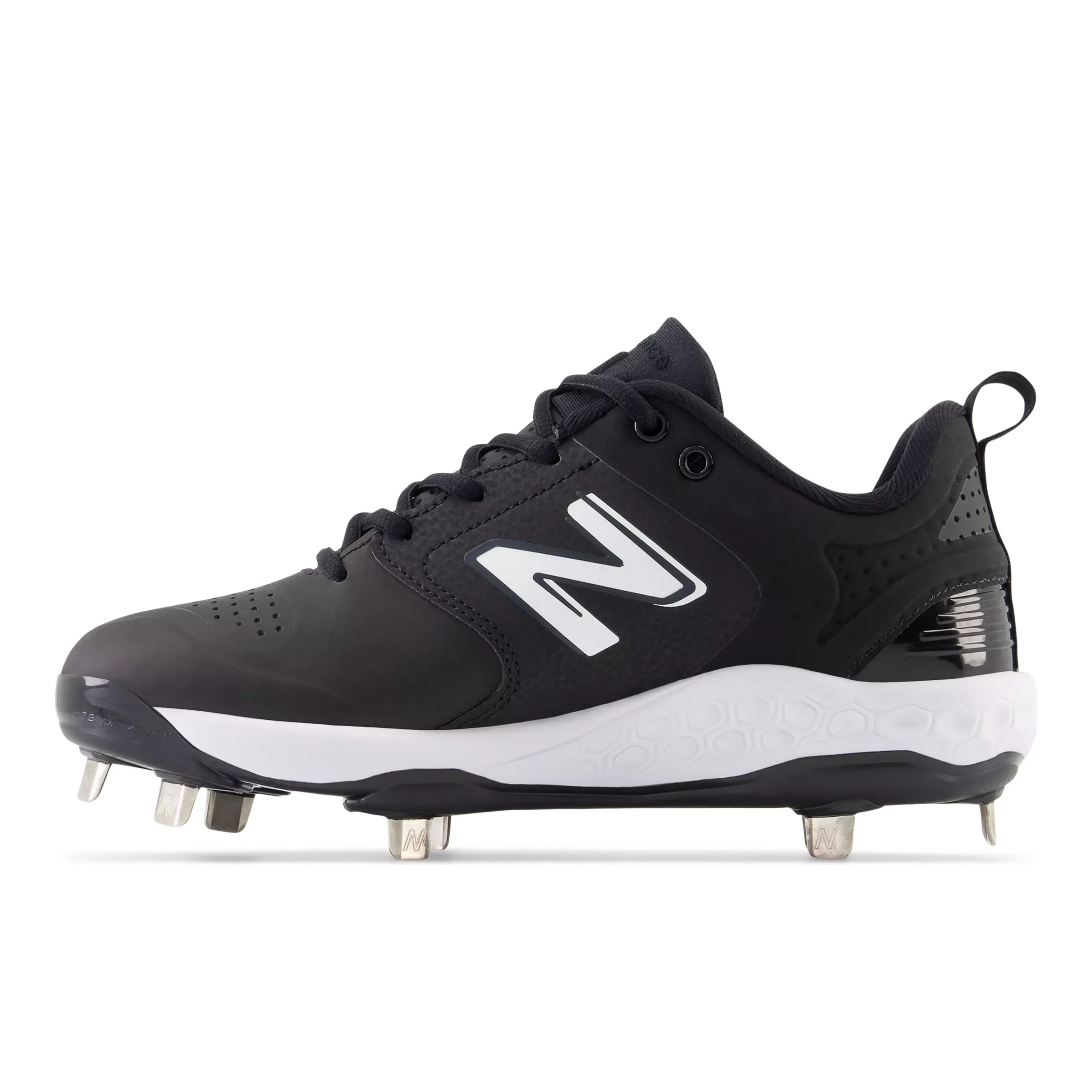 NMFresh Foam X Velo v3 Metal Synthetics - Black with White