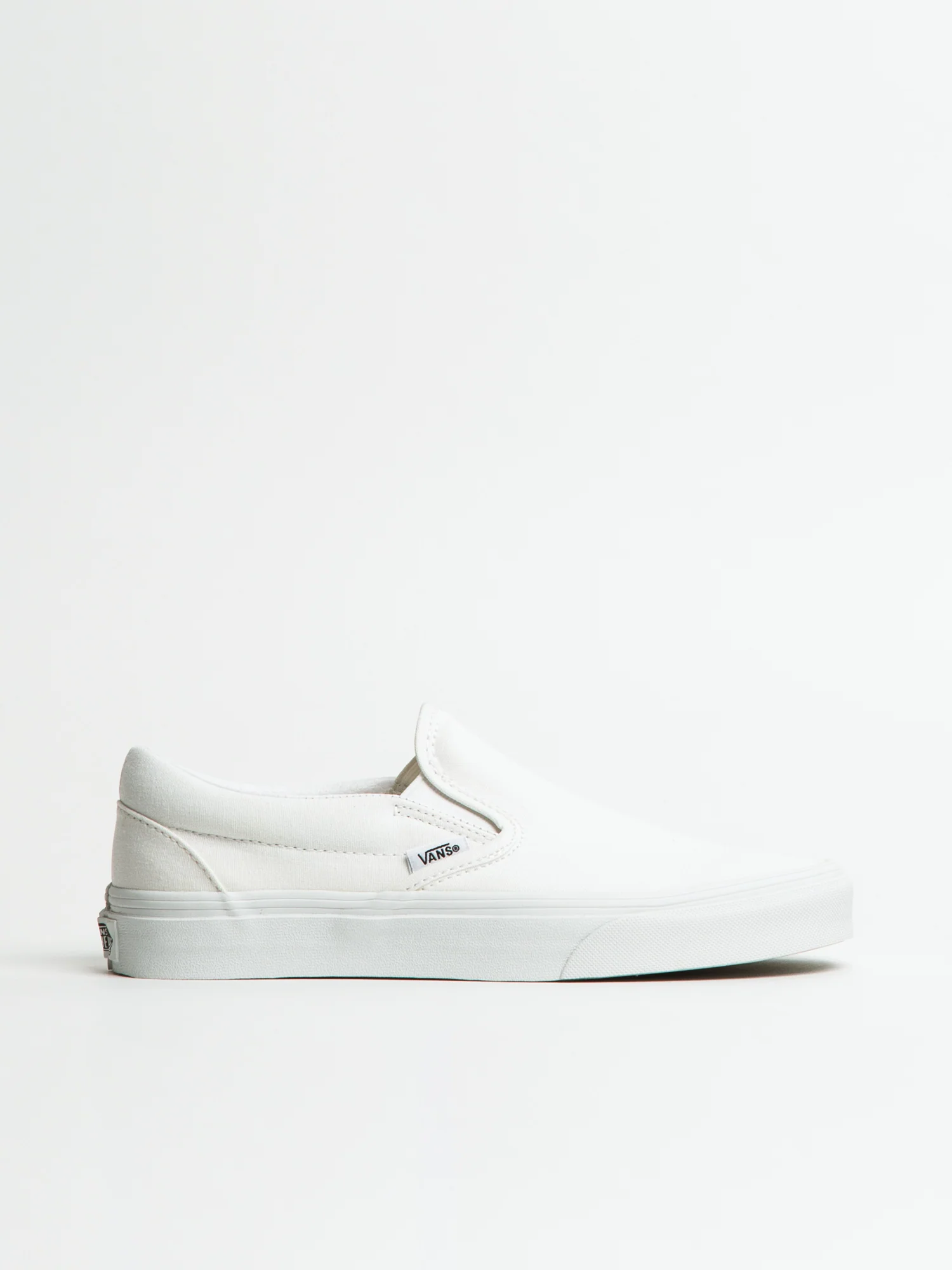 NMWOMENS VANS CLASSIC SLIP-ON TRUE WHITE CANVAS SHOES
