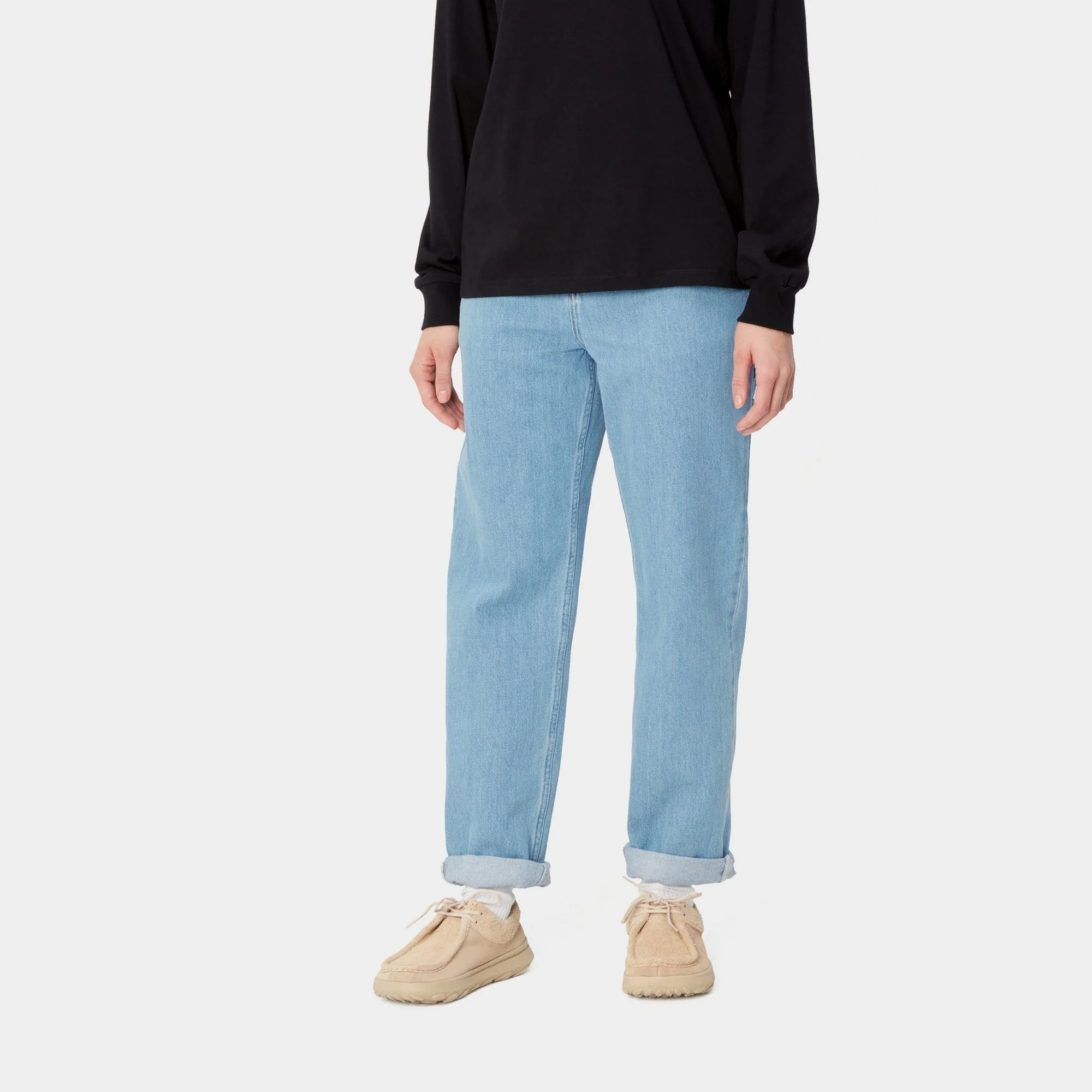 NMPierce Pant - Denim | Blue (stone bleached)