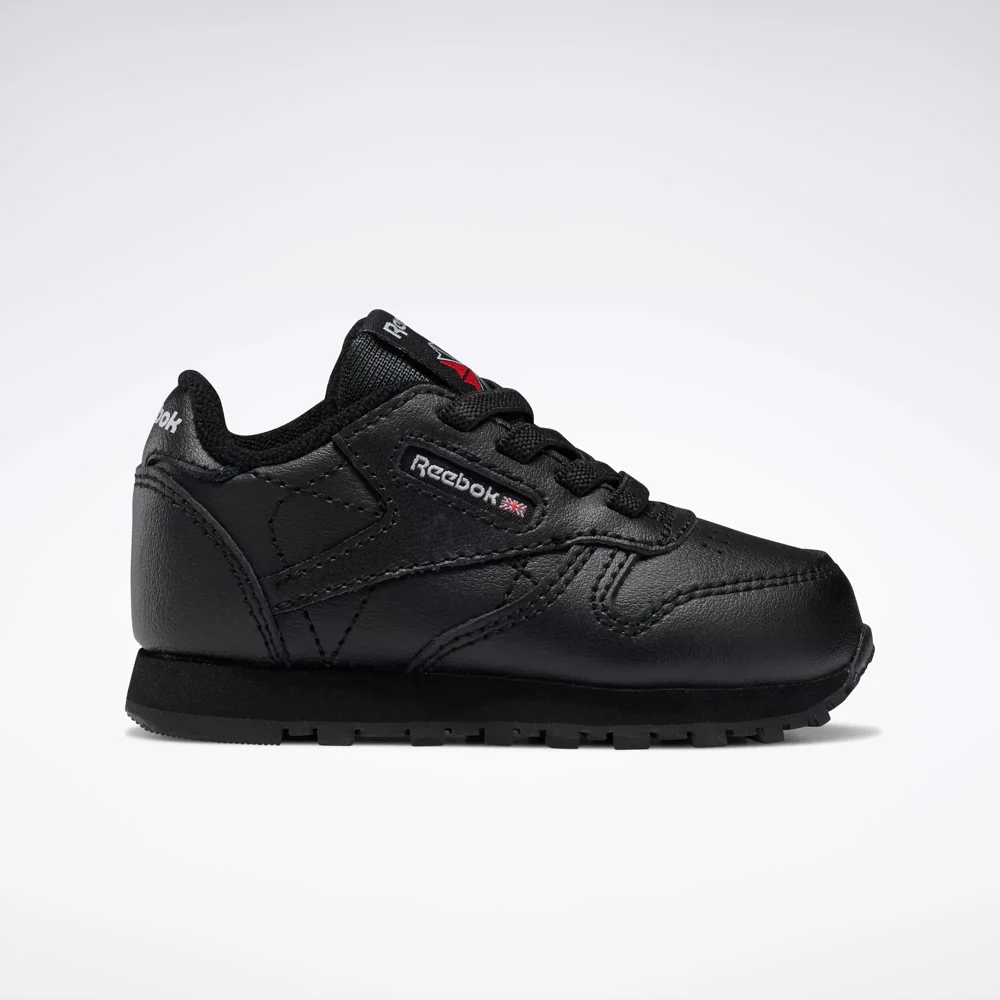 NMReebok Kid's Classic Leather Shoes - Core Black