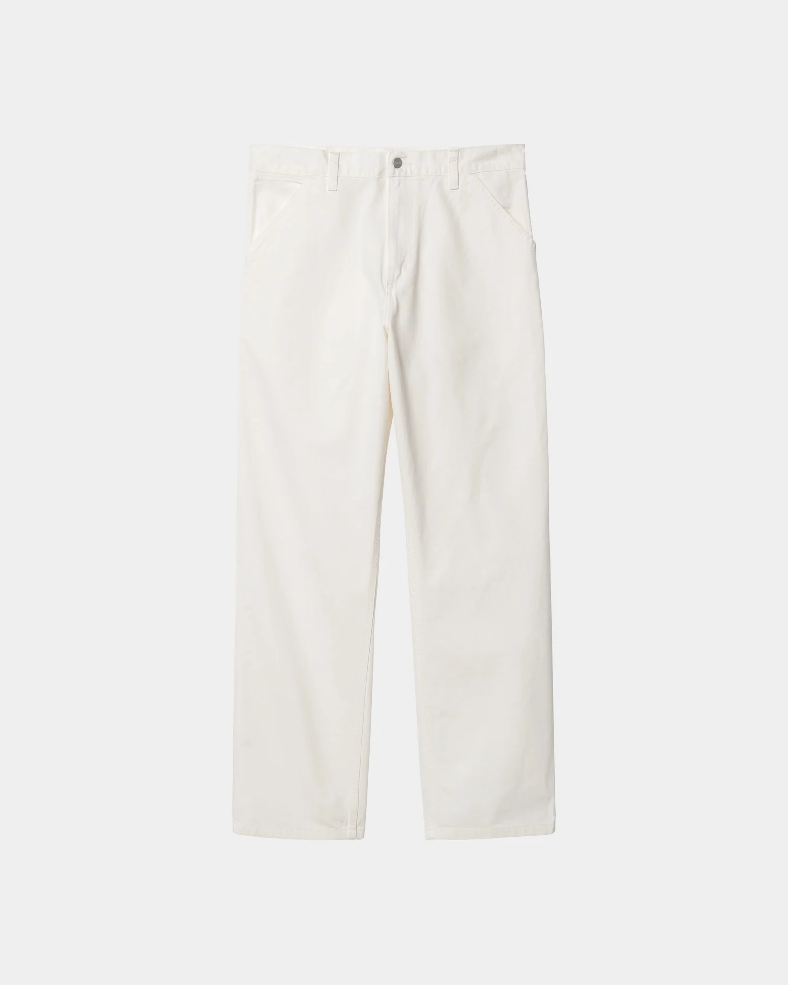 NMSingle Knee Pant - Drill | Off-White (rinsed)