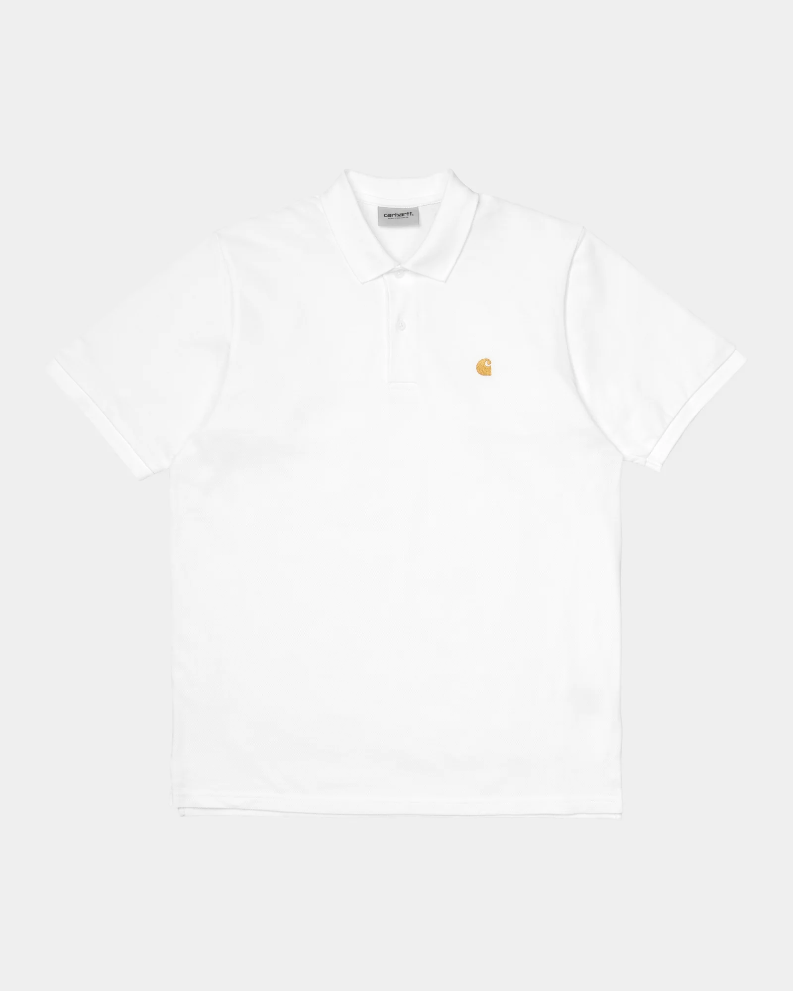 NMChase Pique Polo | White