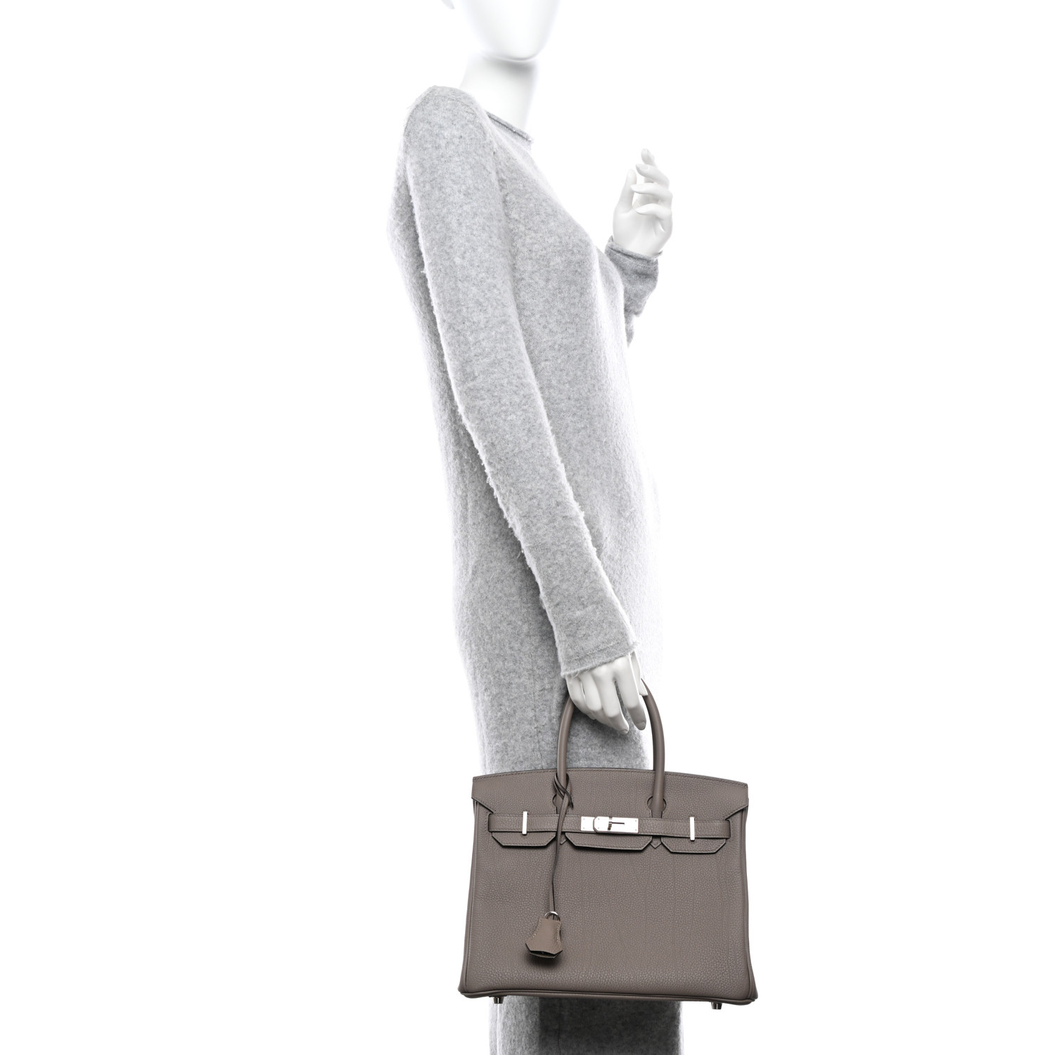 NMTogo BIRKIN 30 Gris Asphalte