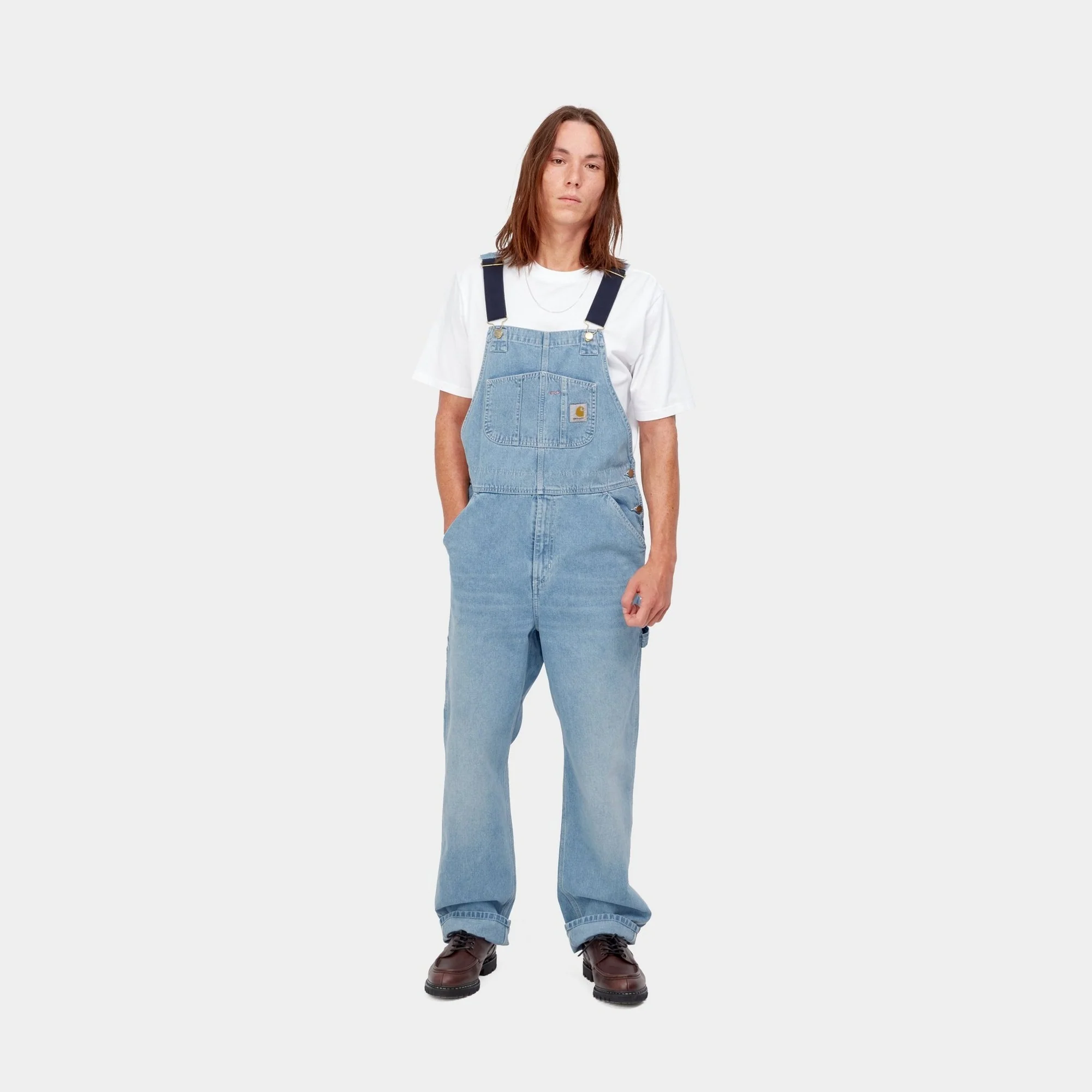 NMBib Overall - Denim | Blue (light true washed)