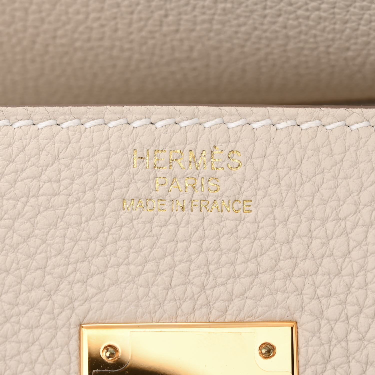 NMTogo Birkin 30 Craie（Golden Lock）