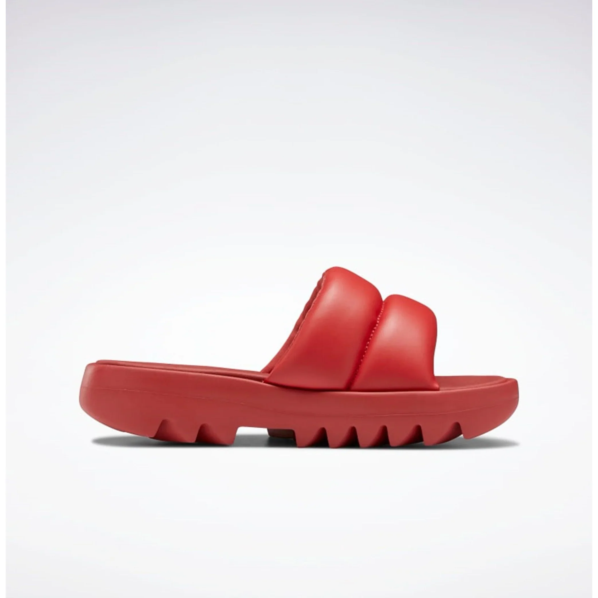 NMReebok Women's Cardi B Slides - Mars Red