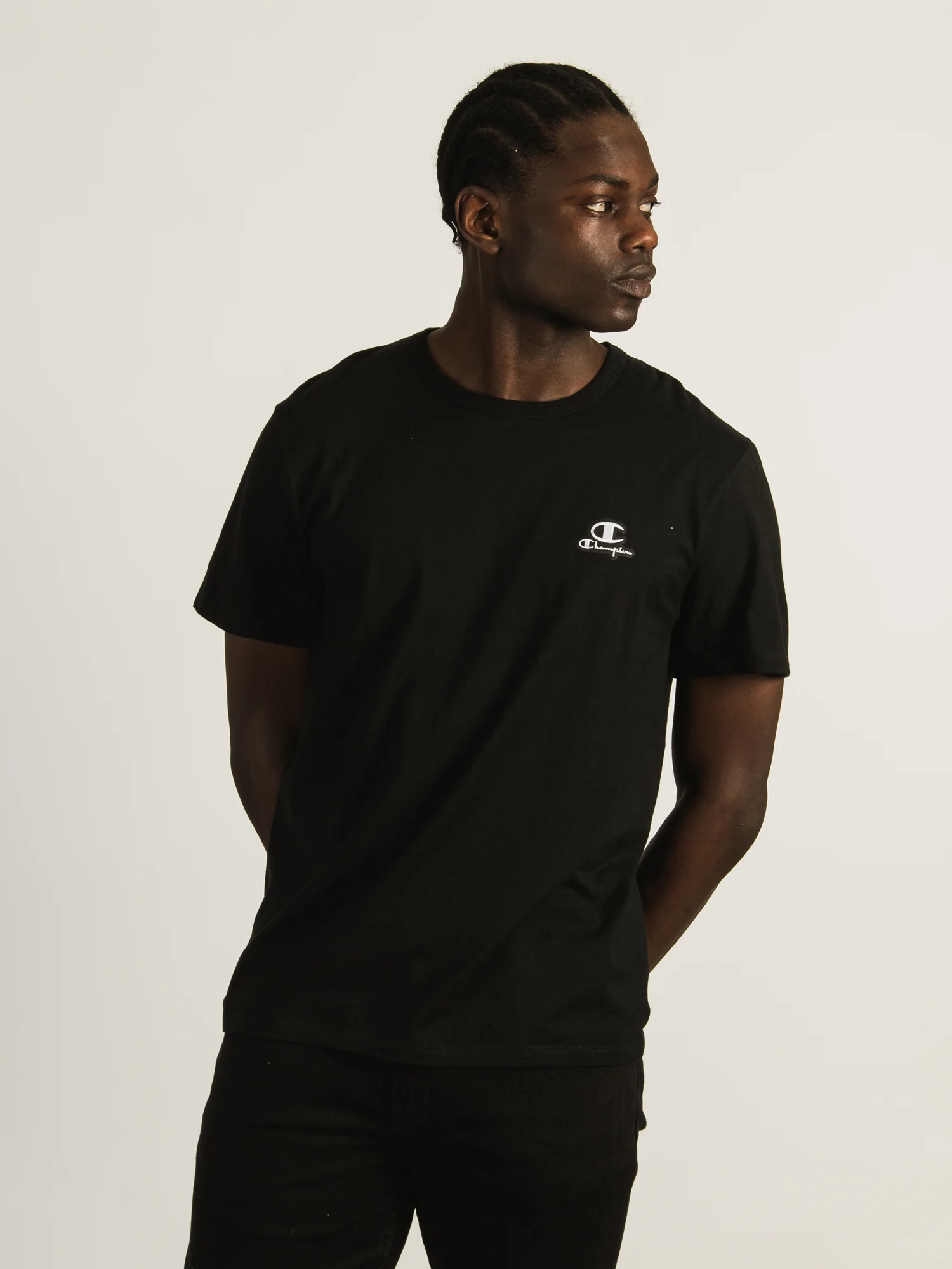 NMCHAMPION CLASSIC SHORT SLEEVE LEFT CHEST LOGO T-SHIRT