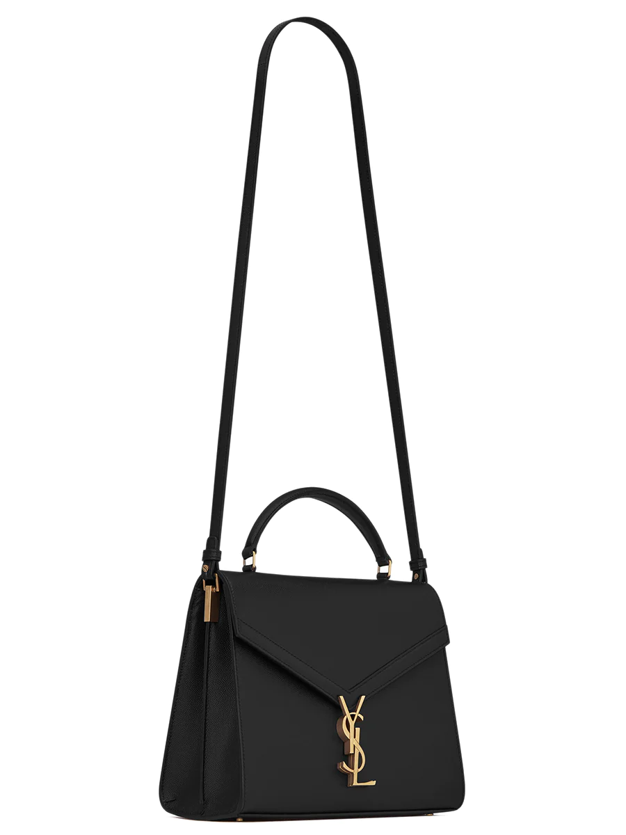 NMCassandra Medium Top Handle Bag in Grain de Poudre Embossed Leather