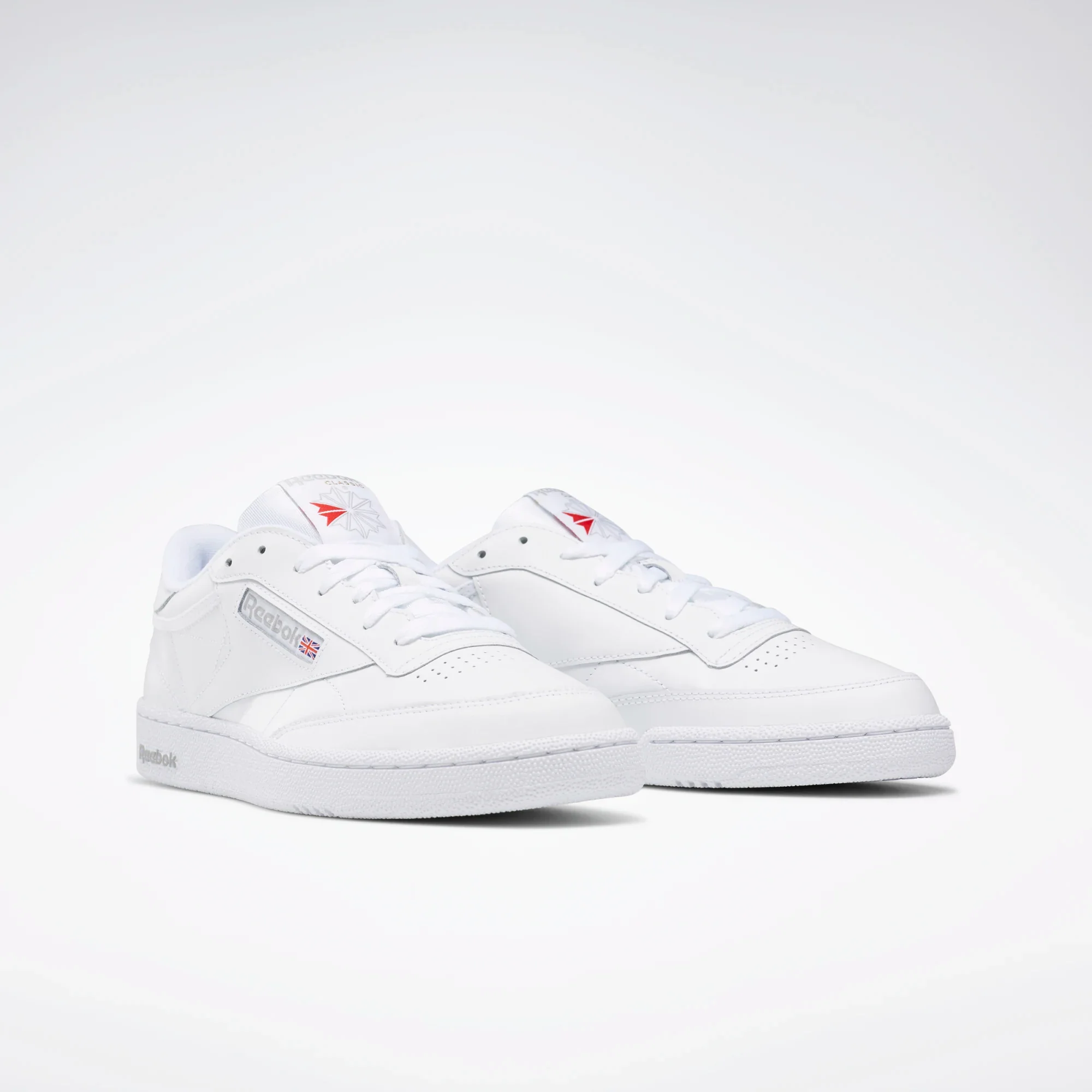NMReeboks Men's Club C 85 Shoes - White / Sheer Grey