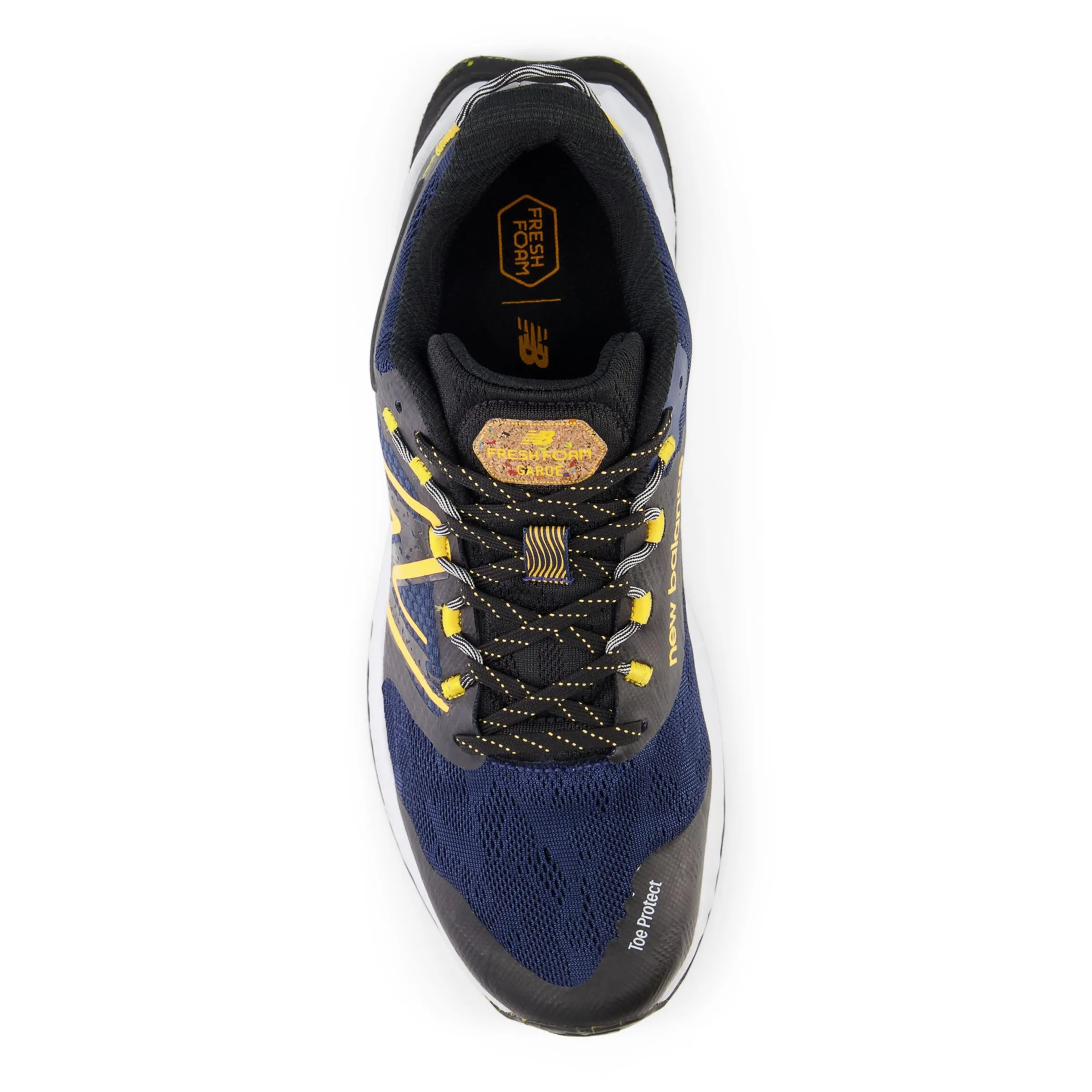 NMFresh Foam Garoé - NB Navy with Hot Marigold and Black