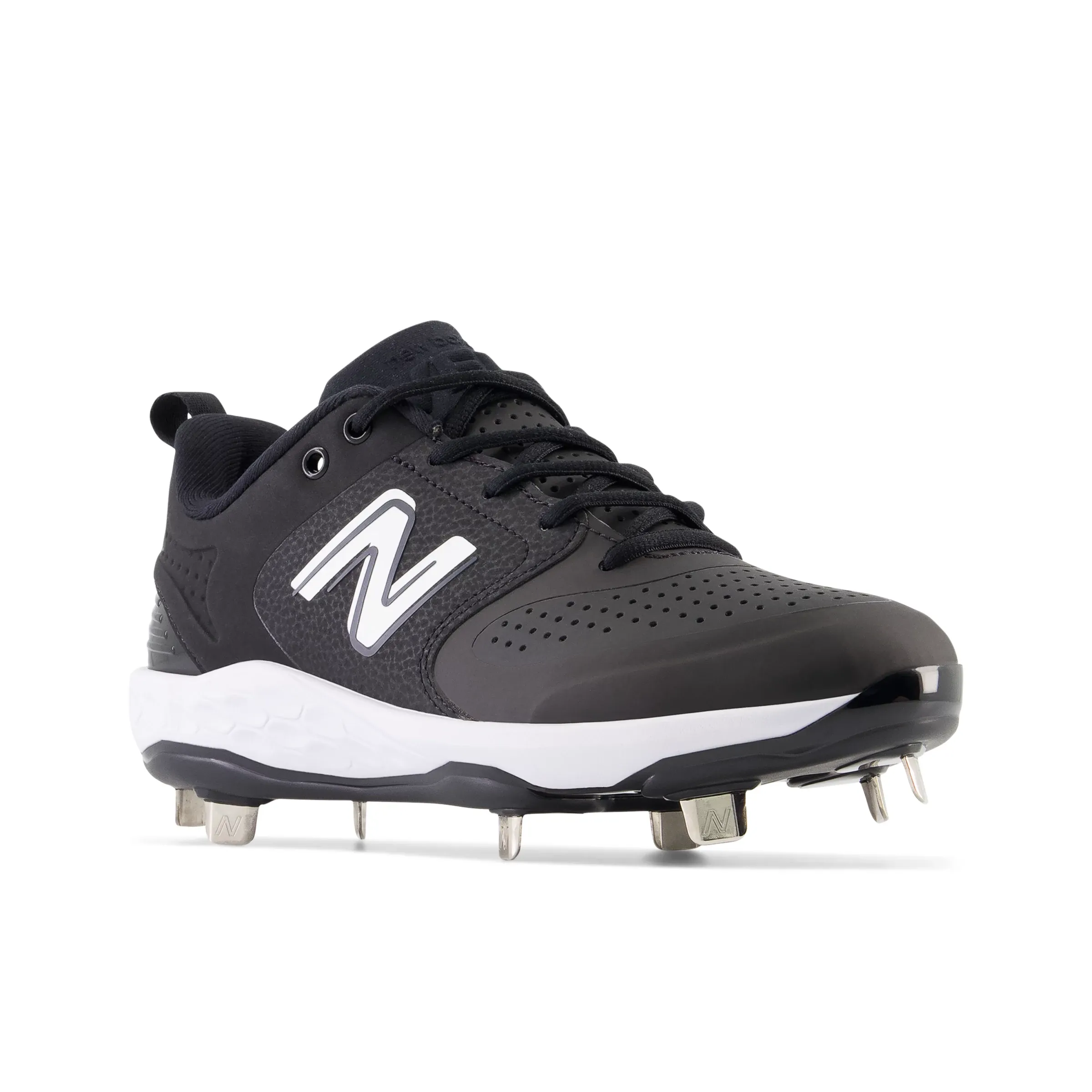 NMFresh Foam X Velo v3 Metal Synthetics - Black with White