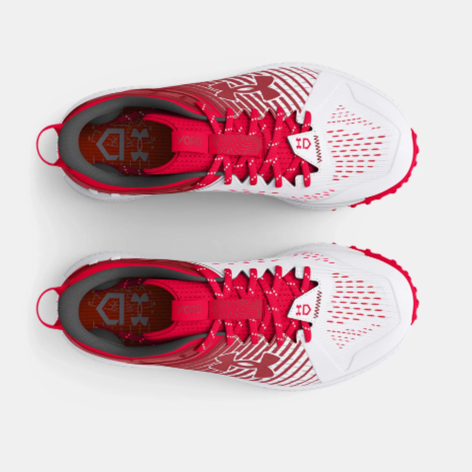 NMMen's Under Armour Yard Turf Baseball Shoes 'Red White