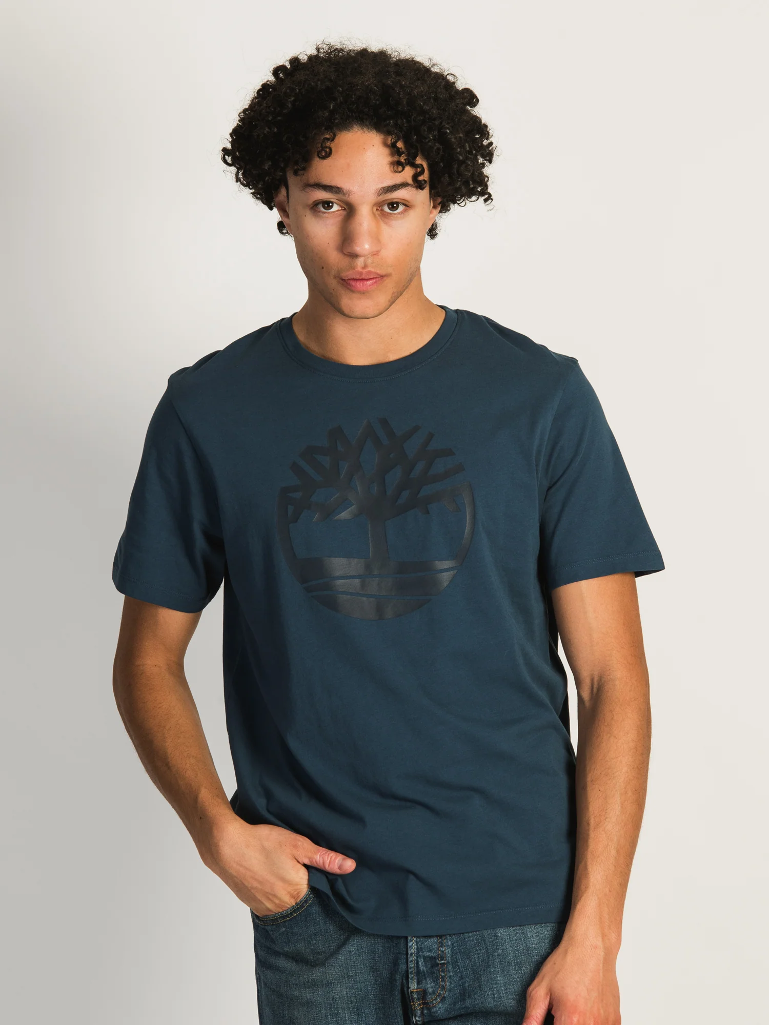 NMTIMBERLAND KENNEBEC RIVER TREE LOGO T-SHIRT