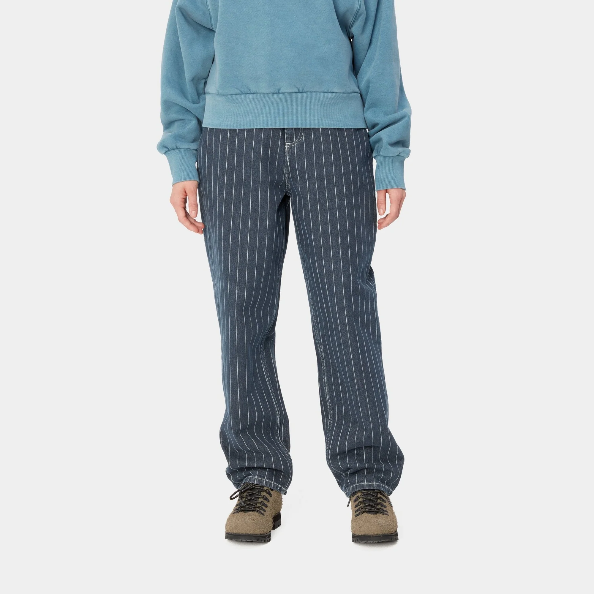 NMWomen’s Orlean Stripe Pant | Blue / White (stone washed)