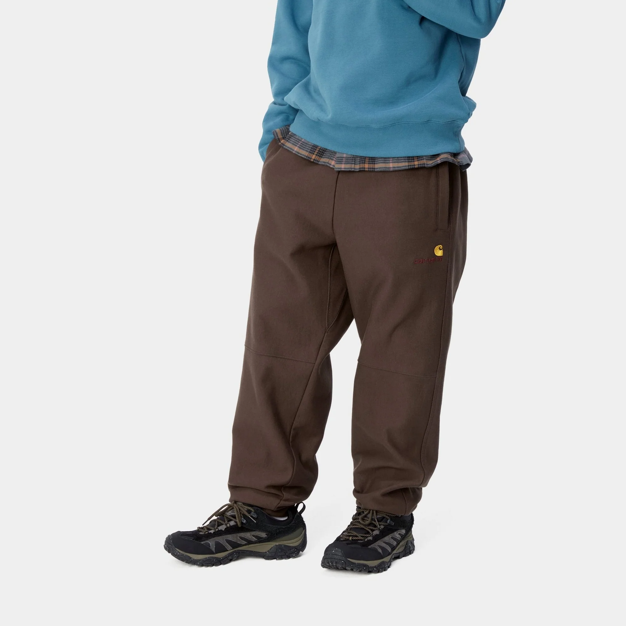 NMAmerican Script Jogging Pant | Tobacco