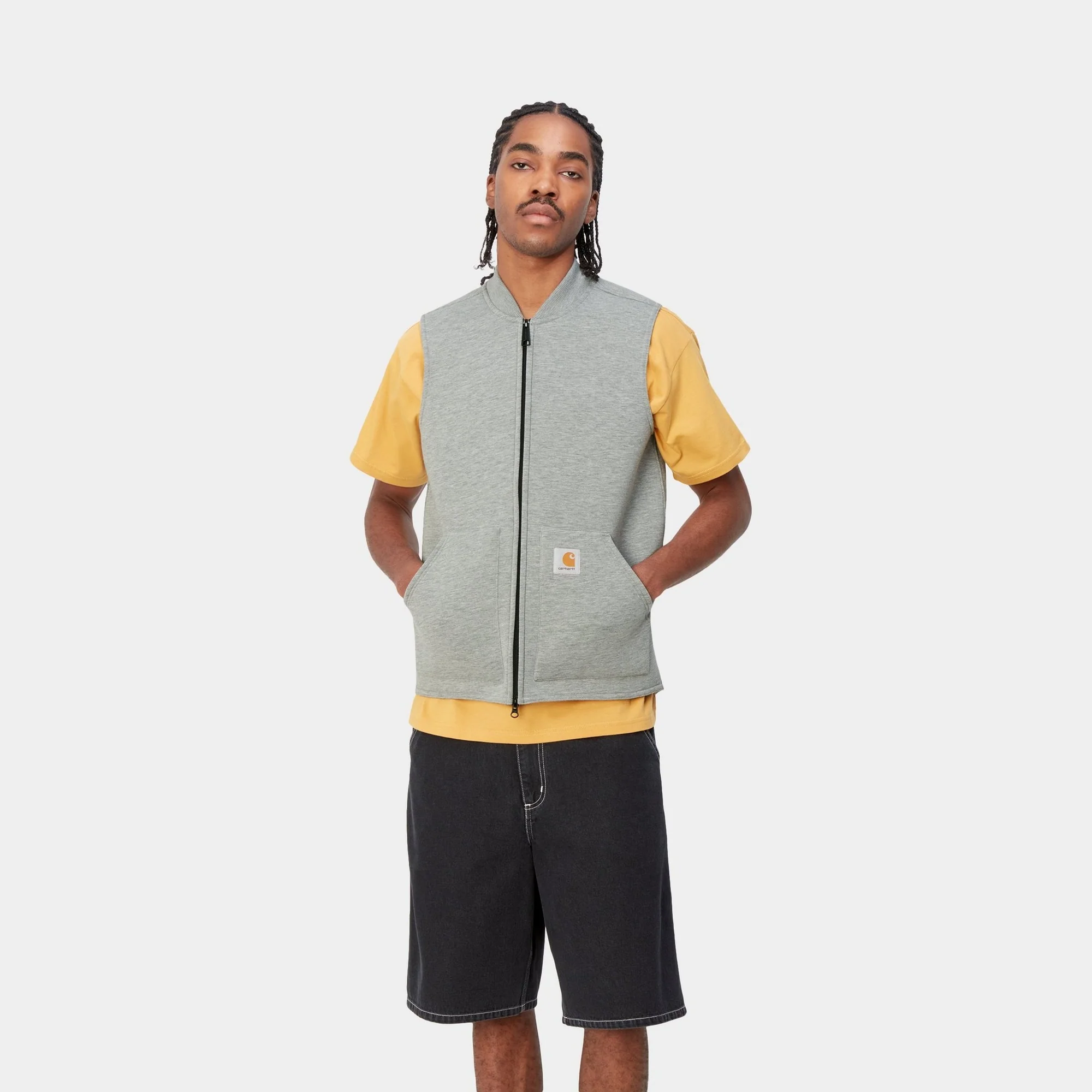 NMCar-Lux Vest | Grey Heather