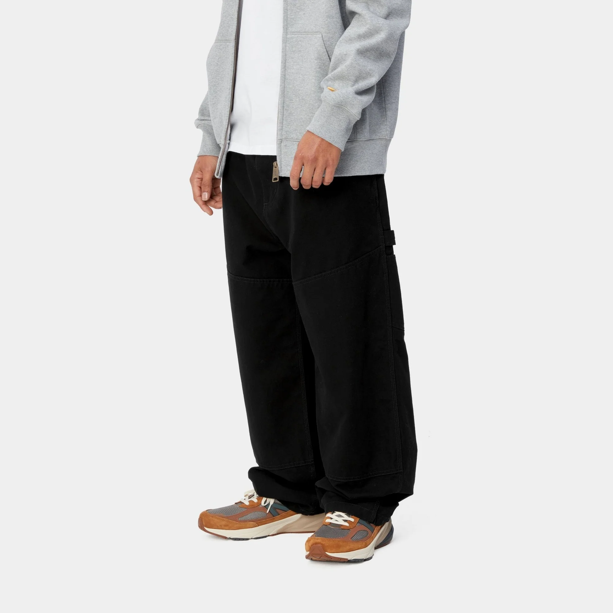 NMWide Panel Double Front Pant | Black