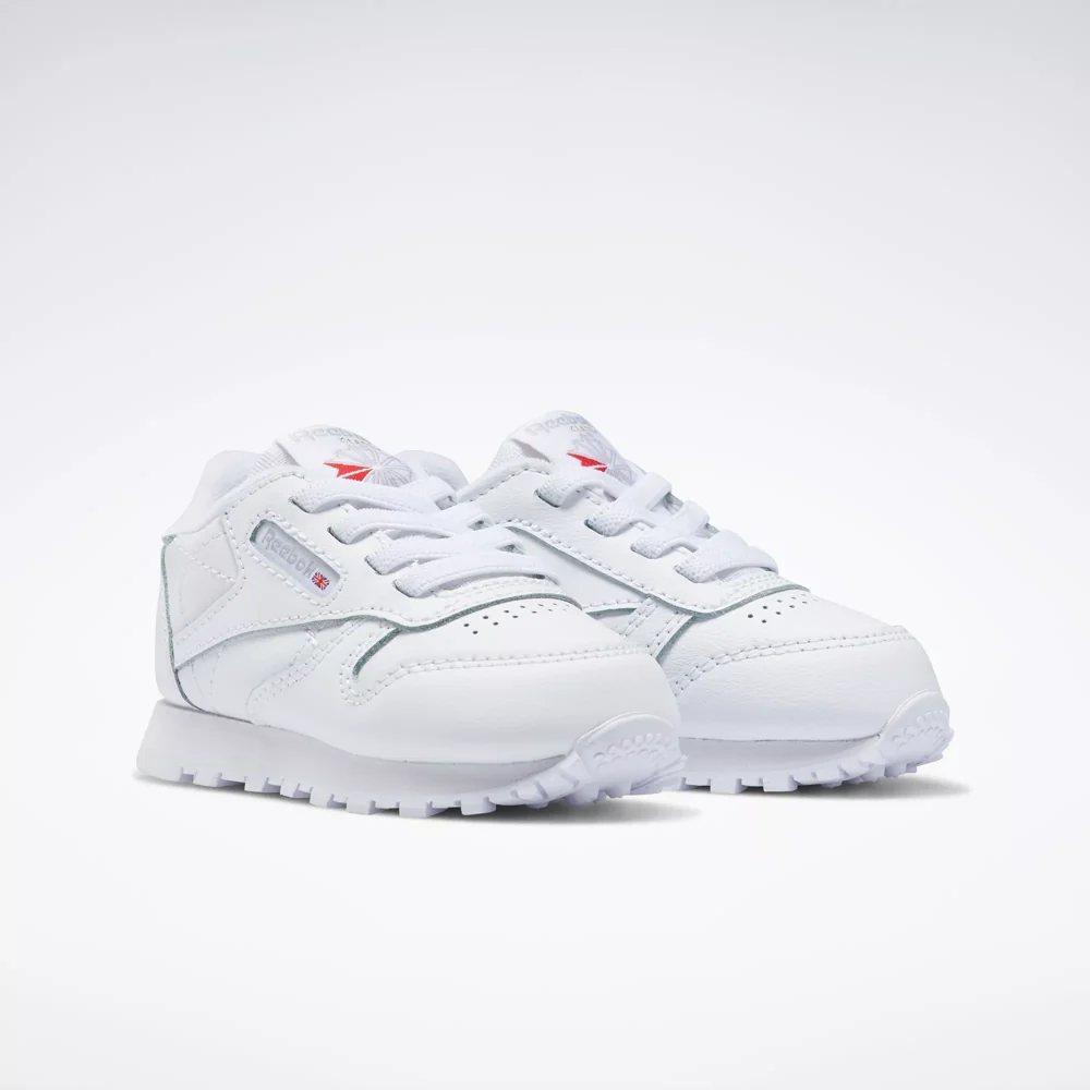 NMReebok Kid's Classic Leather TD Shoes - Ftwr White