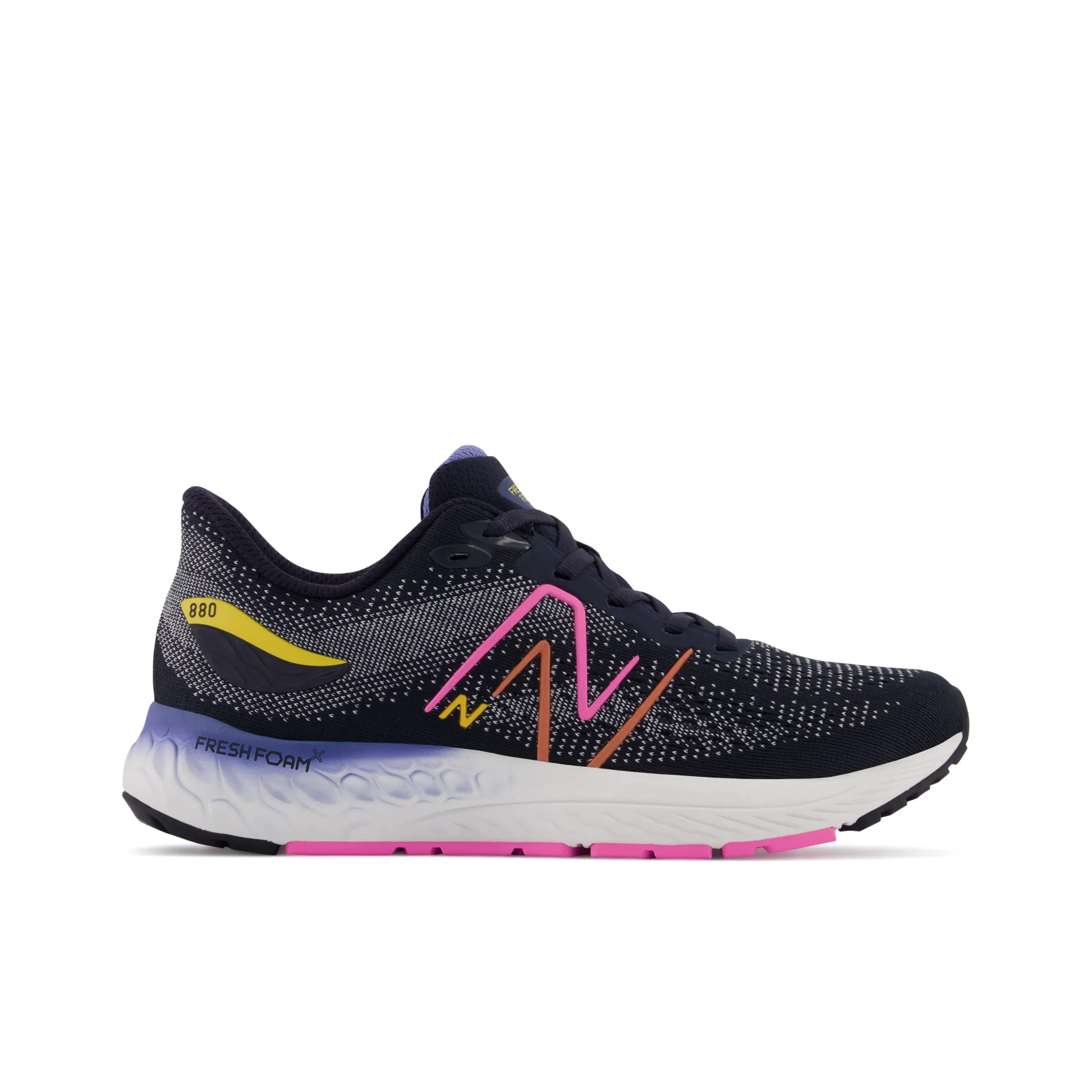 NMFresh Foam X 880v12 - Eclipse with Moon Shadow and Vibrant Pink