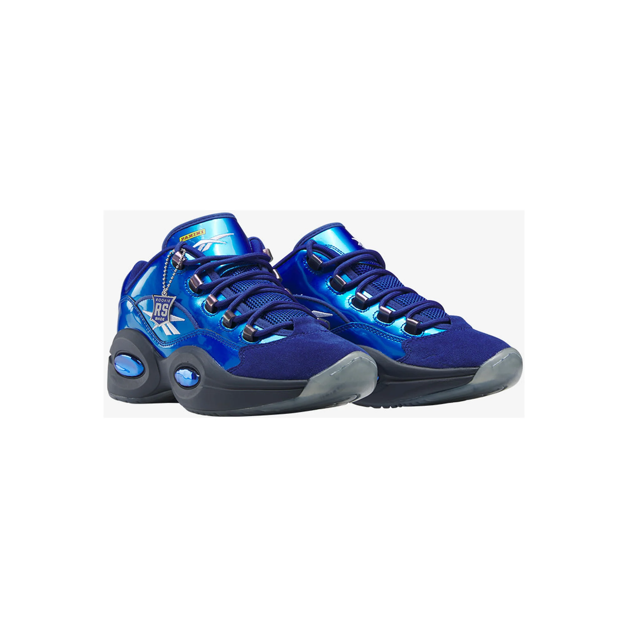 NMReebok Men's Panini Question Low Shoes - Classic Cobalt Blue / Black