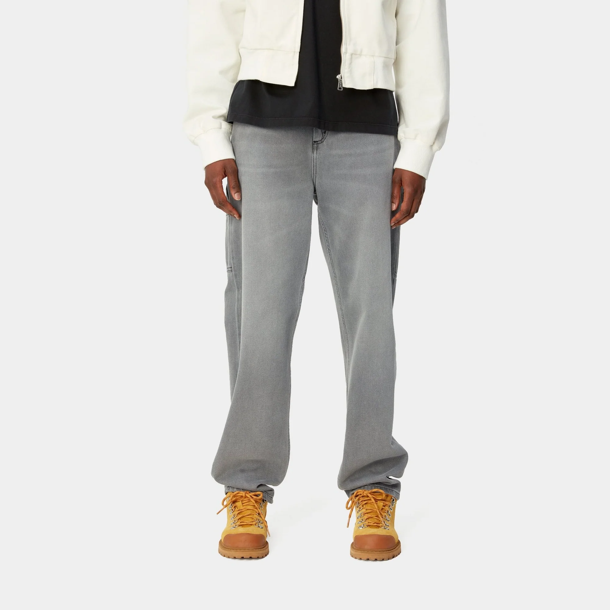 NMPierce Pant - Denim | Black (light stone washed)