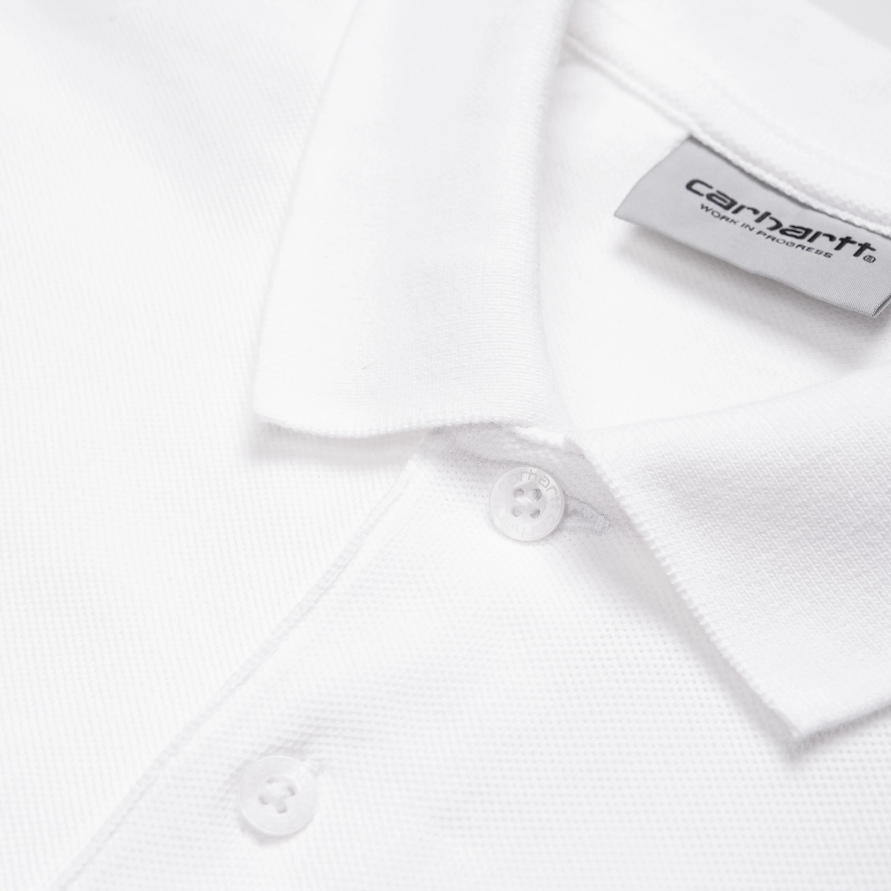 NMChase Pique Polo | White