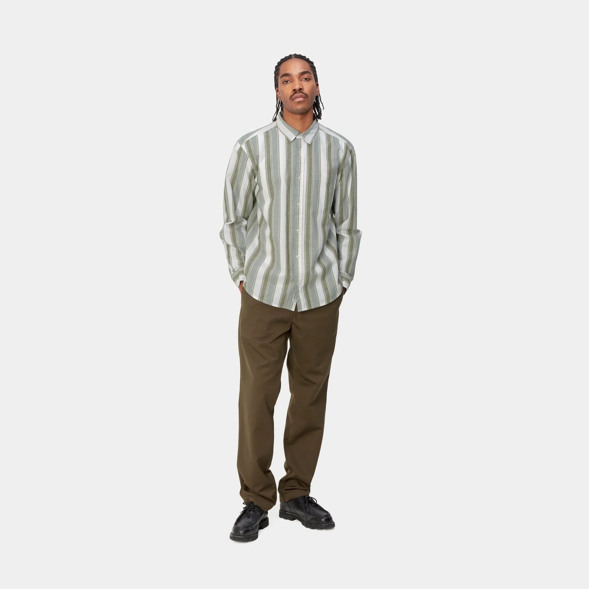 NMKendricks Stripe Shirt | Dundee / Park