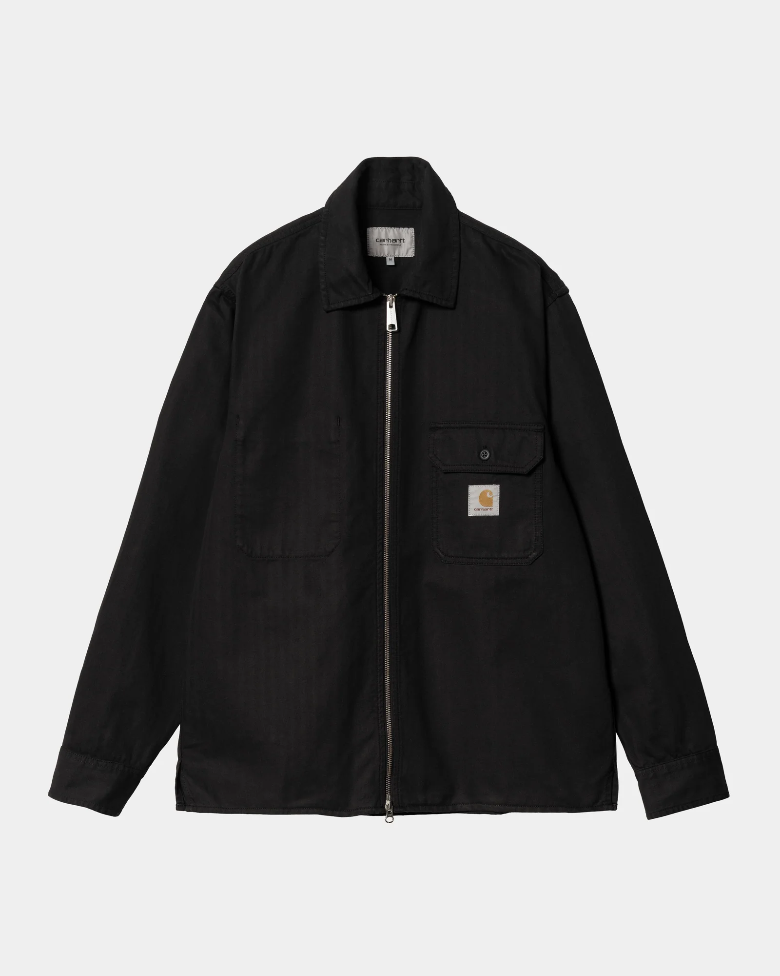 NMRainer Shirt Jacket | Black (garment dyed)