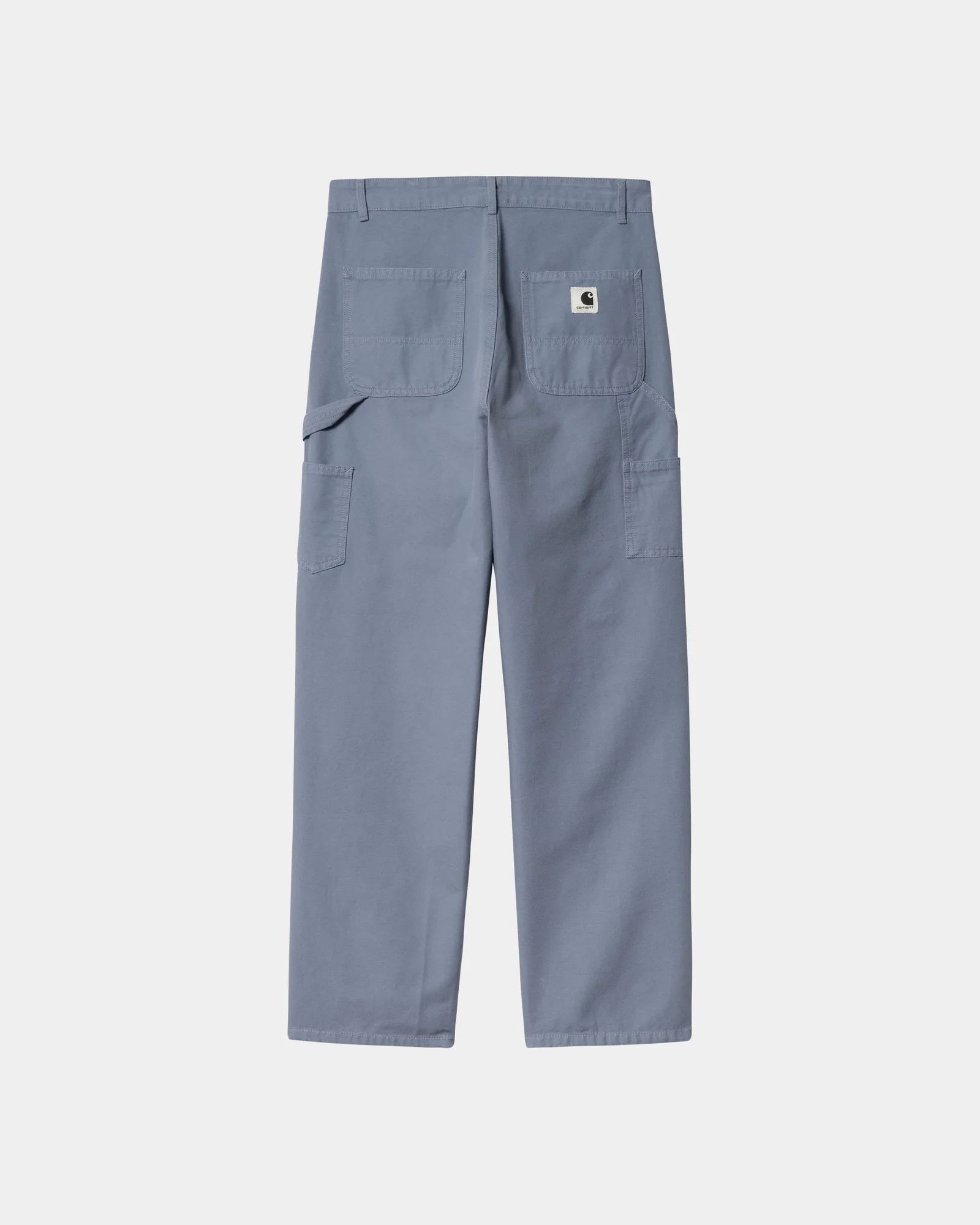 NMPierce Pant Straight - Canvas | Bay Blue (aged canvas)
