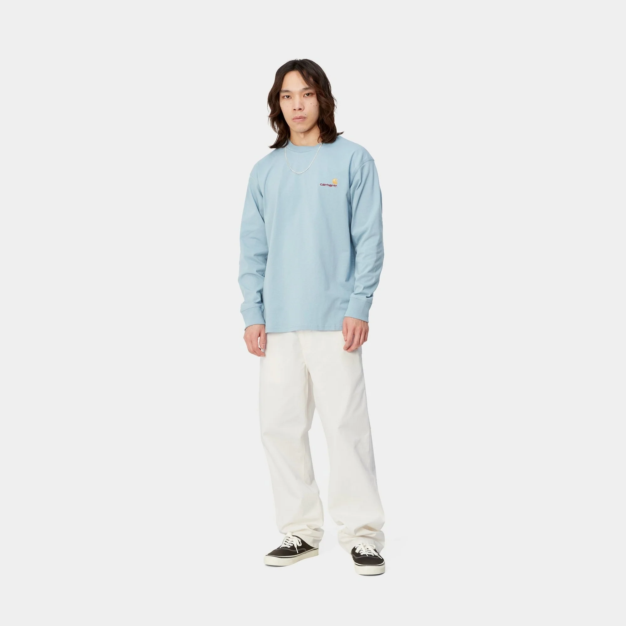 NMSingle Knee Pant - Drill | Off-White (rinsed)