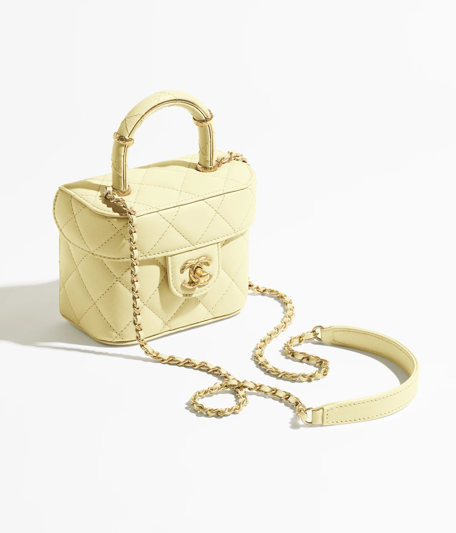 NMSMALL VANITY CASE-Light Yellow