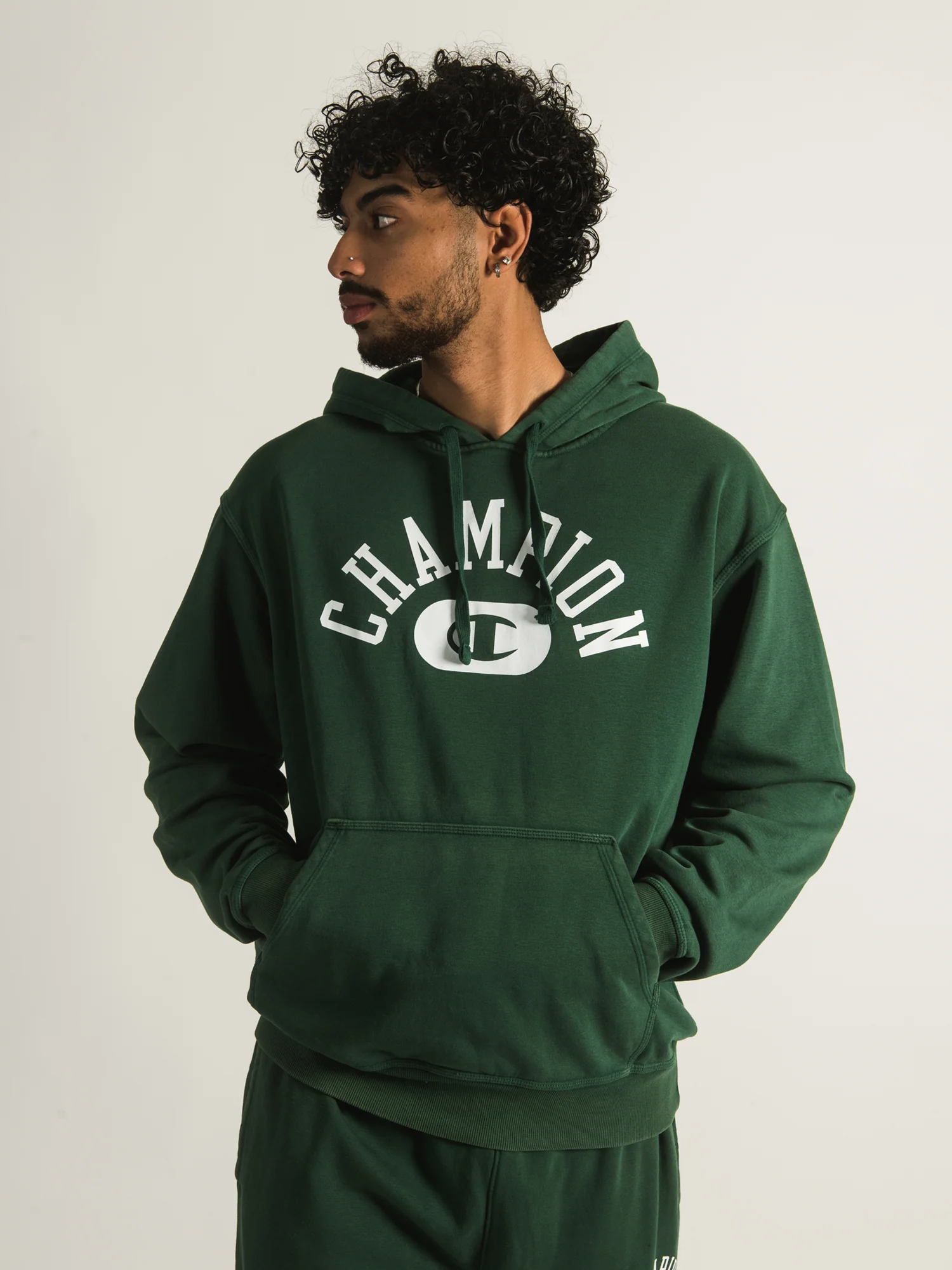 NMCHAMPION VINTAGE WASH VARSITY HOODIE