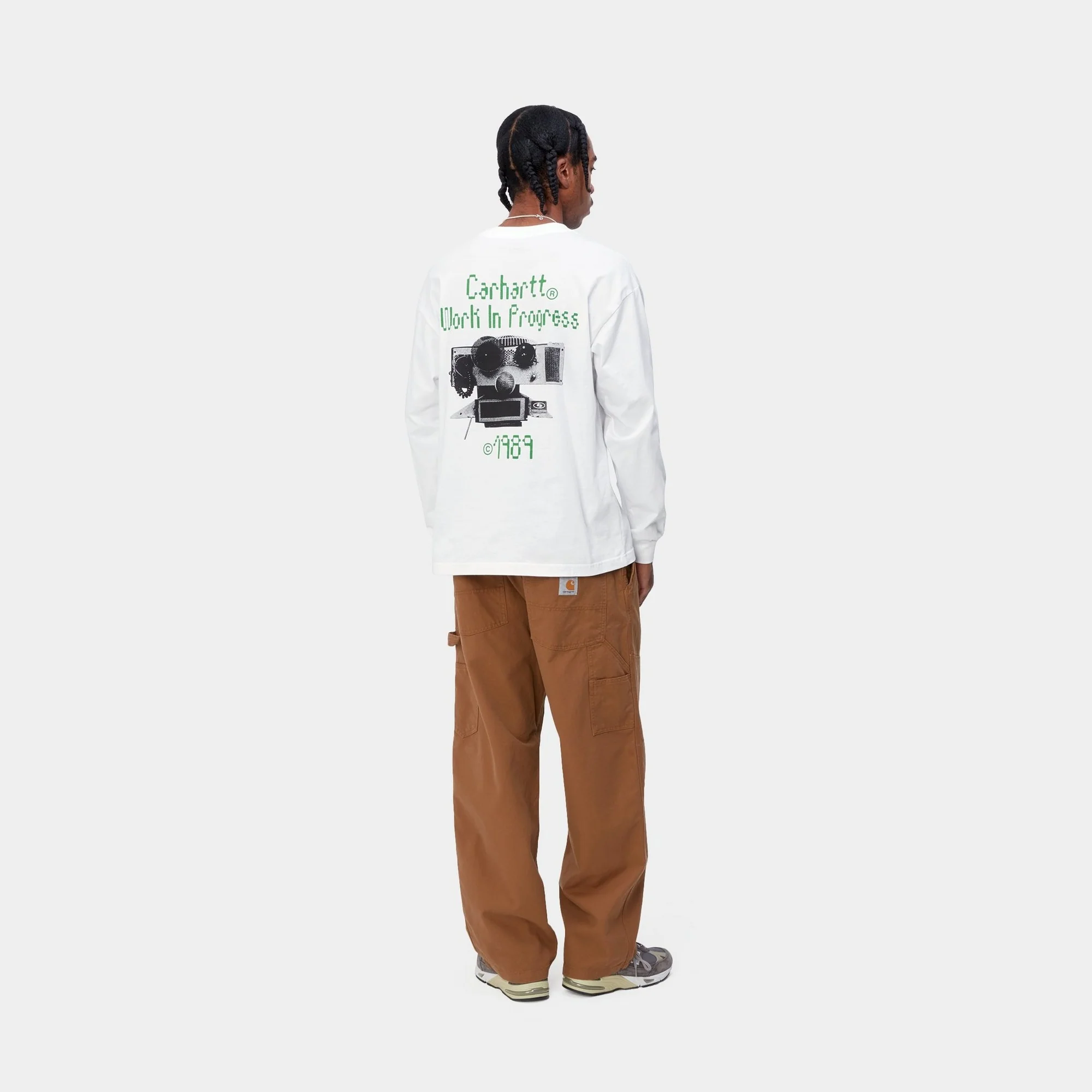 NMSoundface Long Sleeve T-Shirt | White
