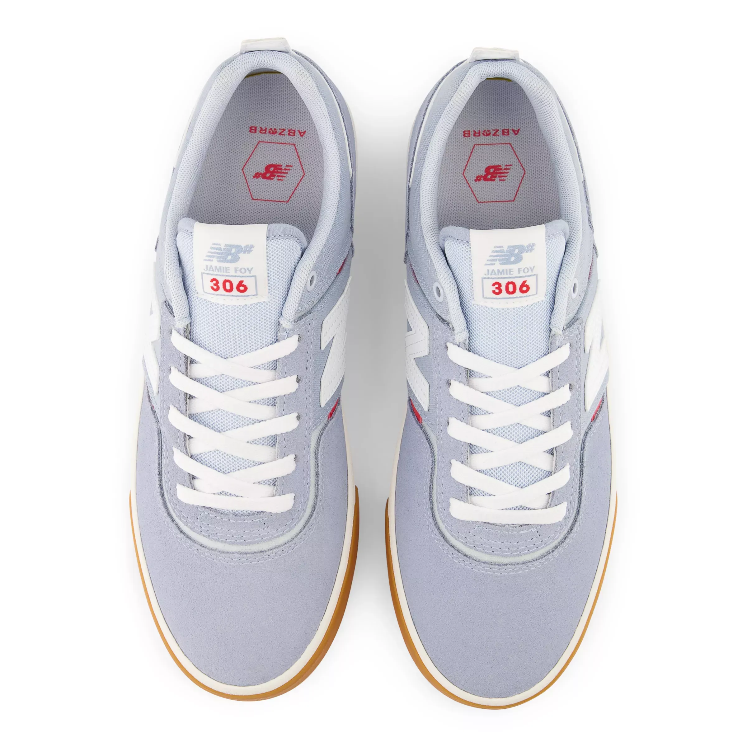 NMNB Numeric Jamie Foy 306 - Light Arctic Grey with White