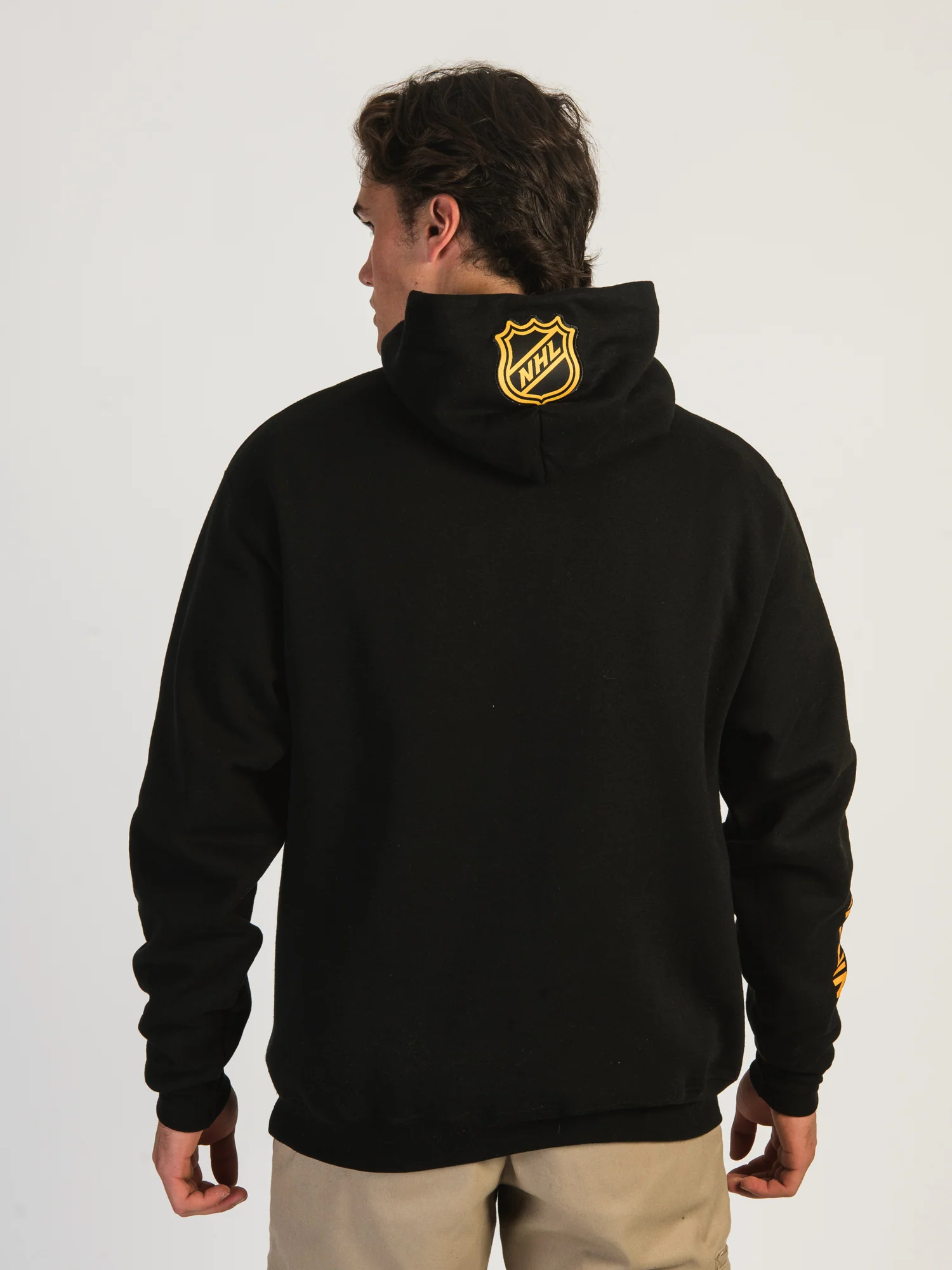 NMCHAMPION NHL PITTSBURG PENGUINS CENTER ICE PULLOVER HOODIE