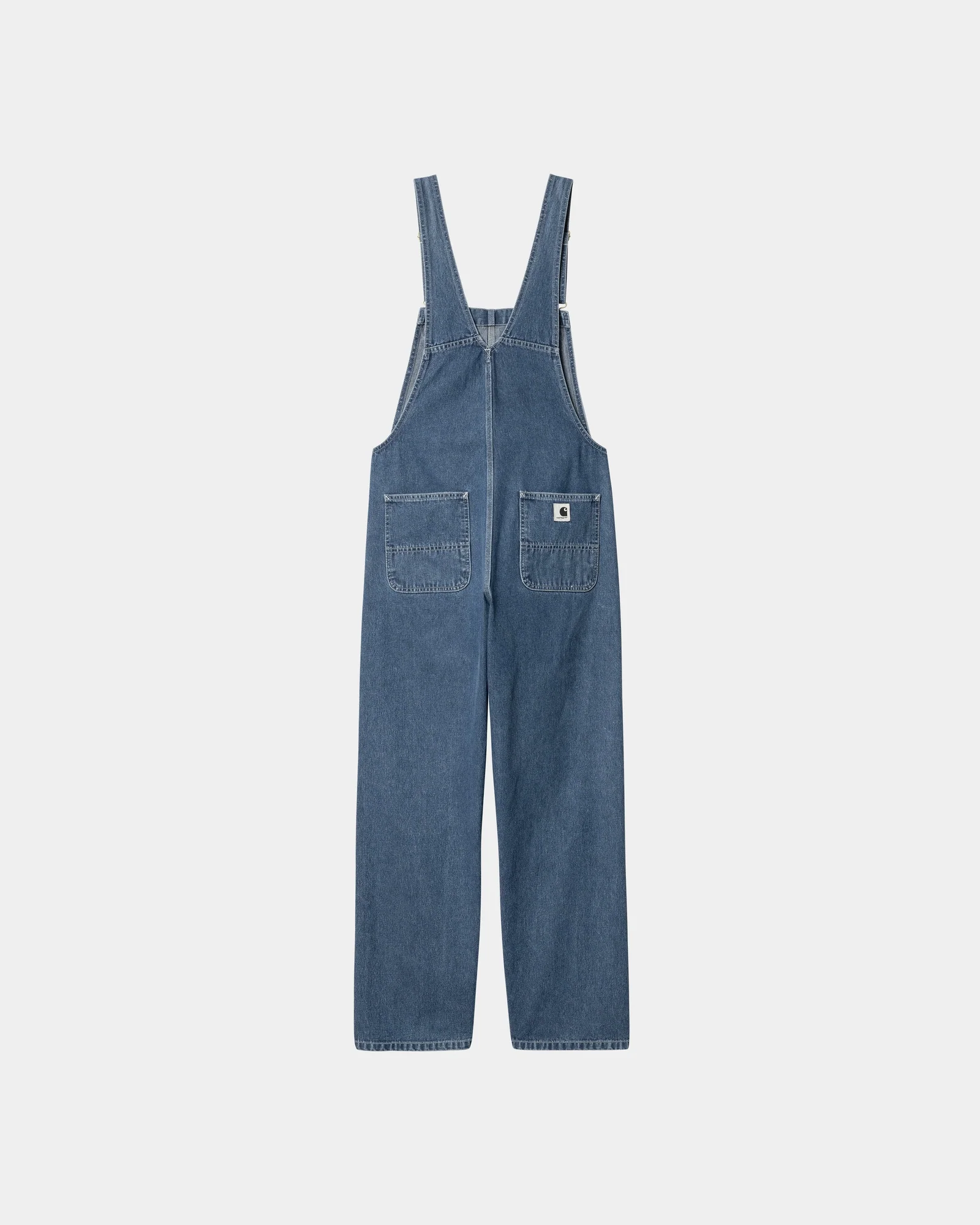 NMWomen's Bib Overall Straight - Norco Denim | Blue (stone washed)
