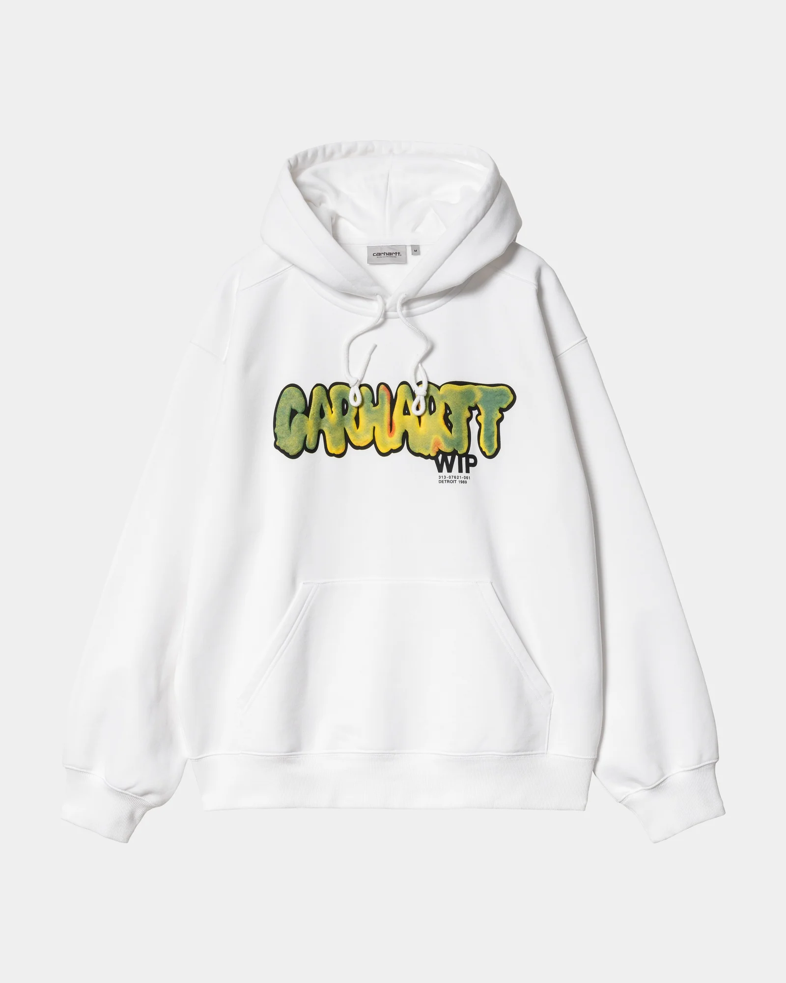 NMHooded Drip Sweatshirt | White