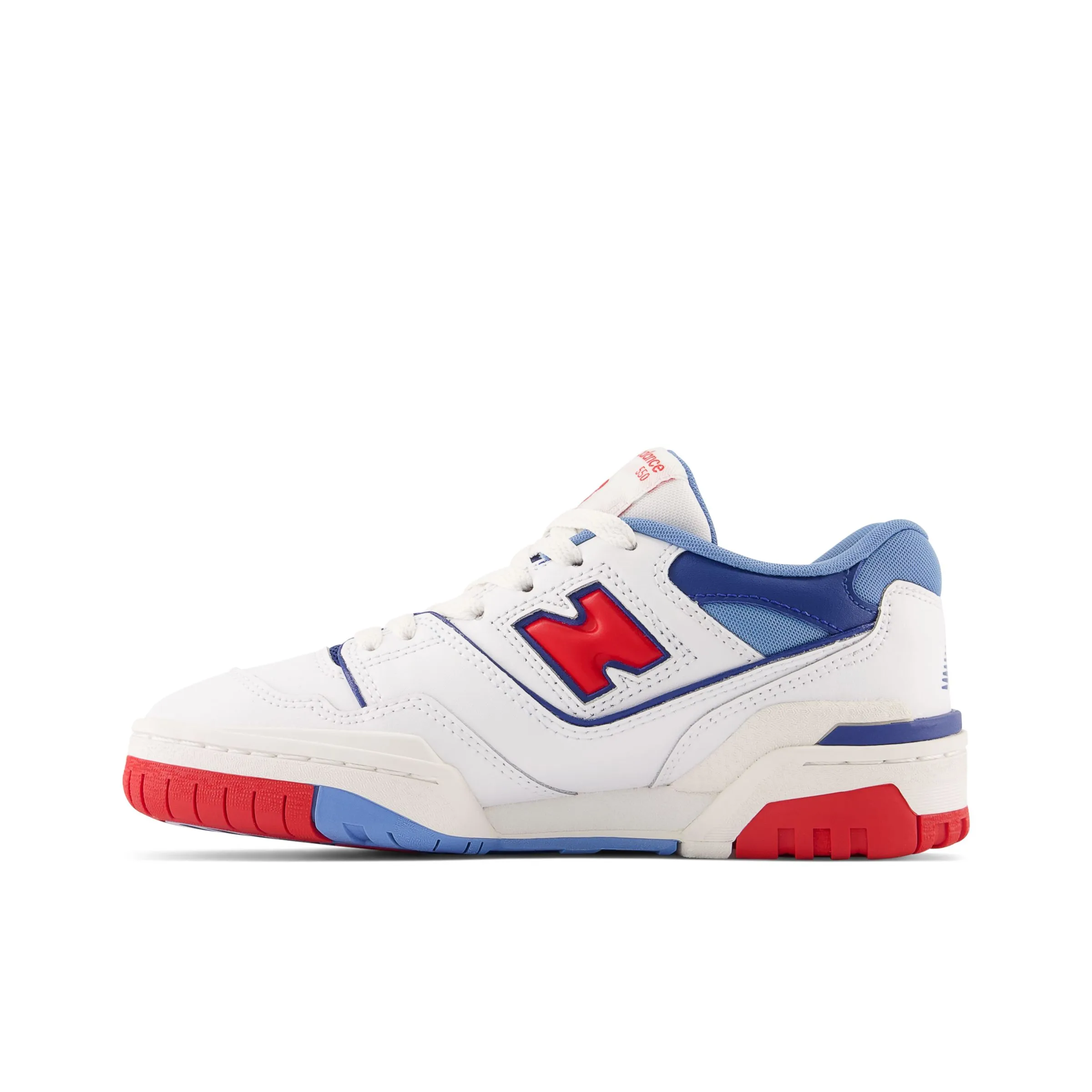 NM550 - White with True Red and Atlantic Blue