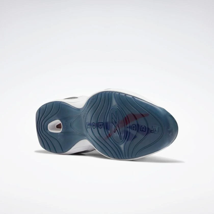 NMReebok Men's Question Mid Basketball Shoes - Vector Navy / Ftwr White / Vector Red