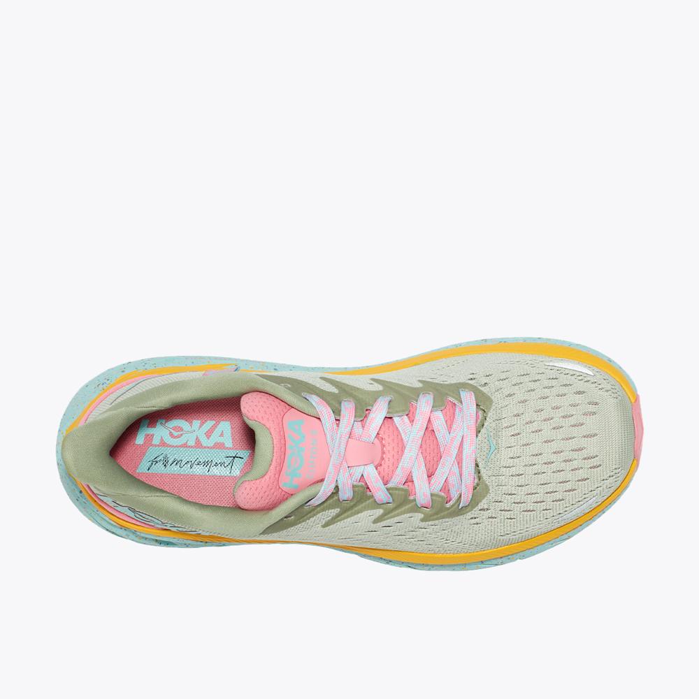 NMWomen's Clifton 8 - Seaweed Brown / Green Teal