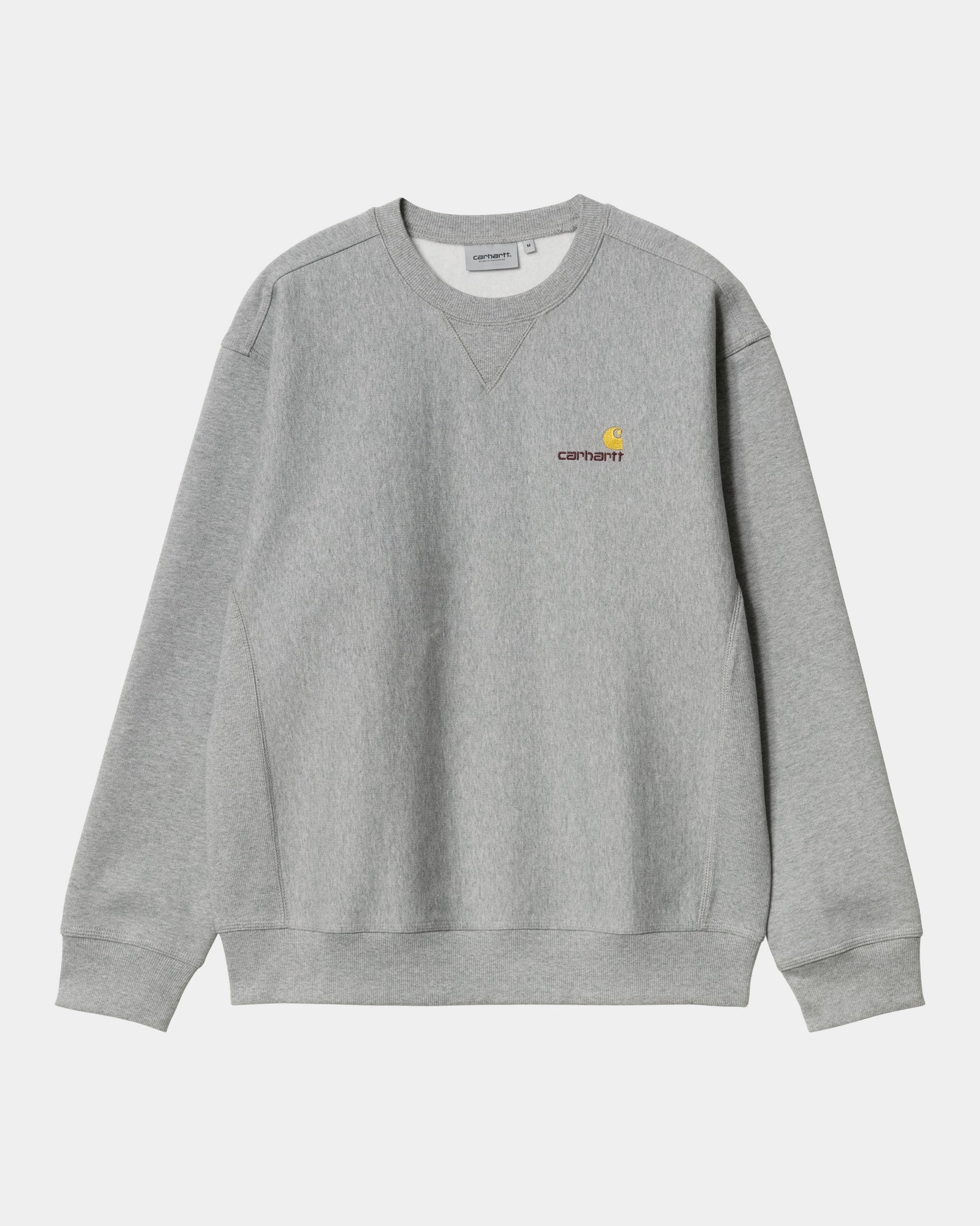 NMAmerican Script Sweatshirt | Grey Heather