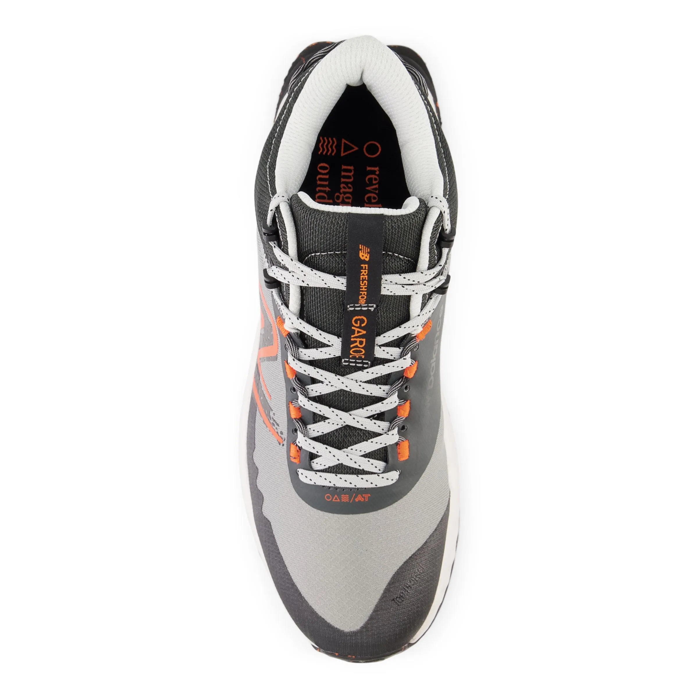 NMFresh Foam Garoé Midcut - Shadow Grey with Grey Matter and Blaze Orange