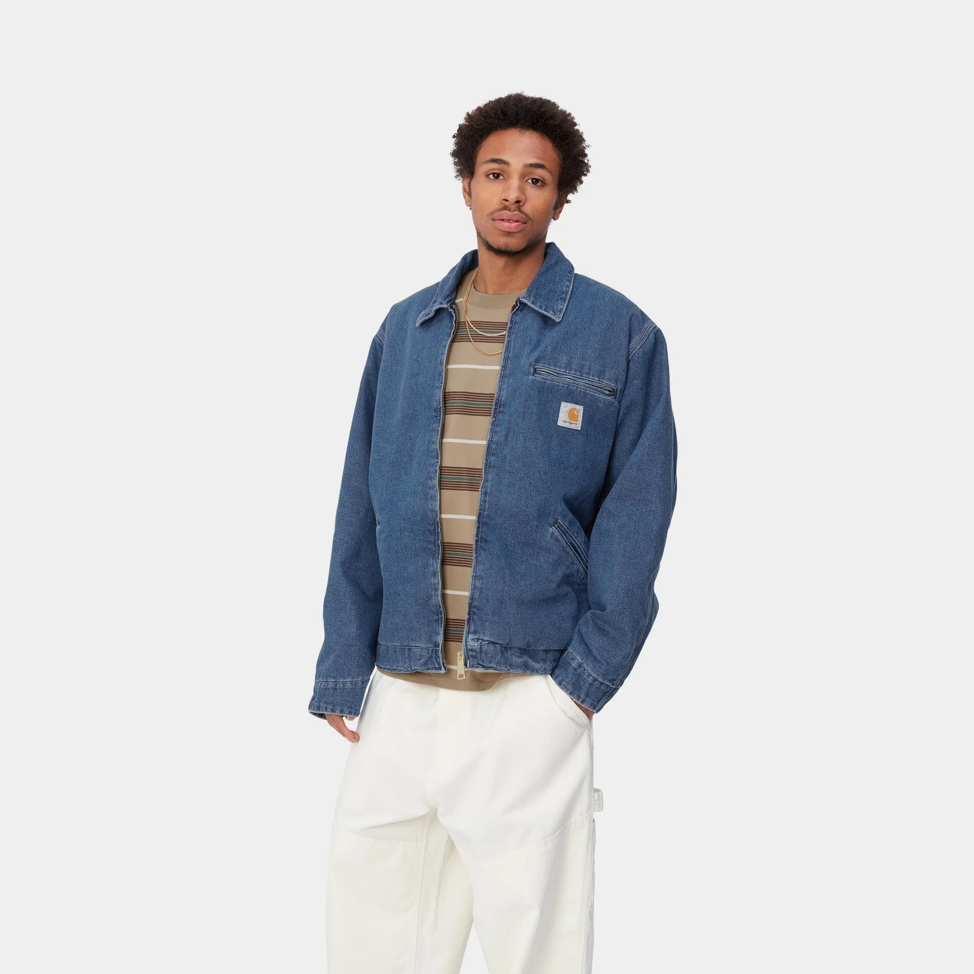 NMOG Detroit Jacket (Spring) | Blue (stone washed)