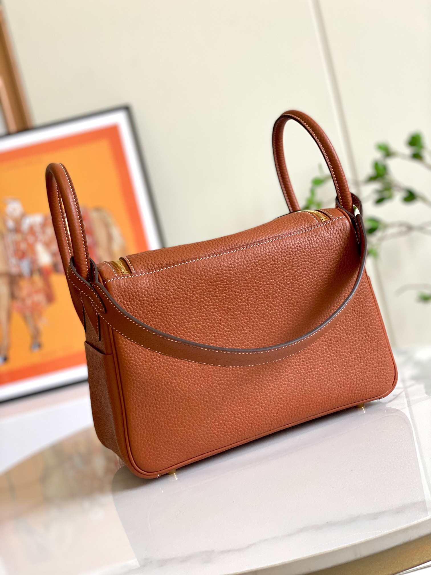NMHermès Lindy 26 Gold Clemence Gold Hardware
